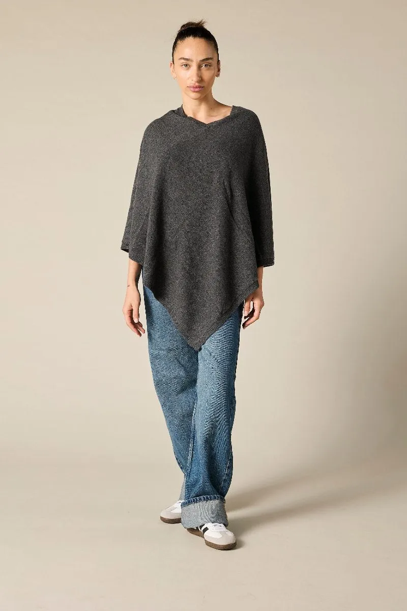 100% Cashmere Poncho (small)