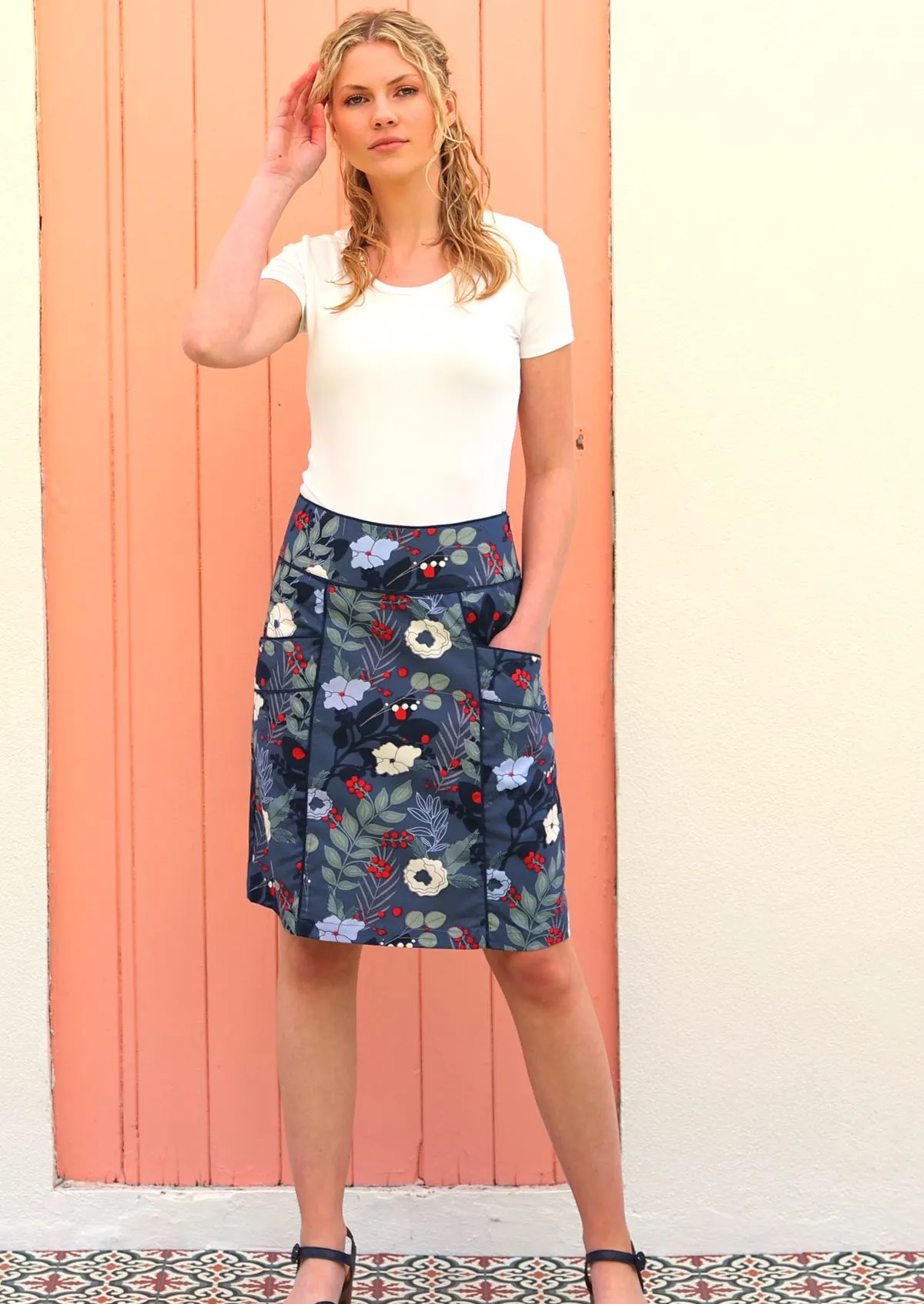 Aalia Skirt Gardenia