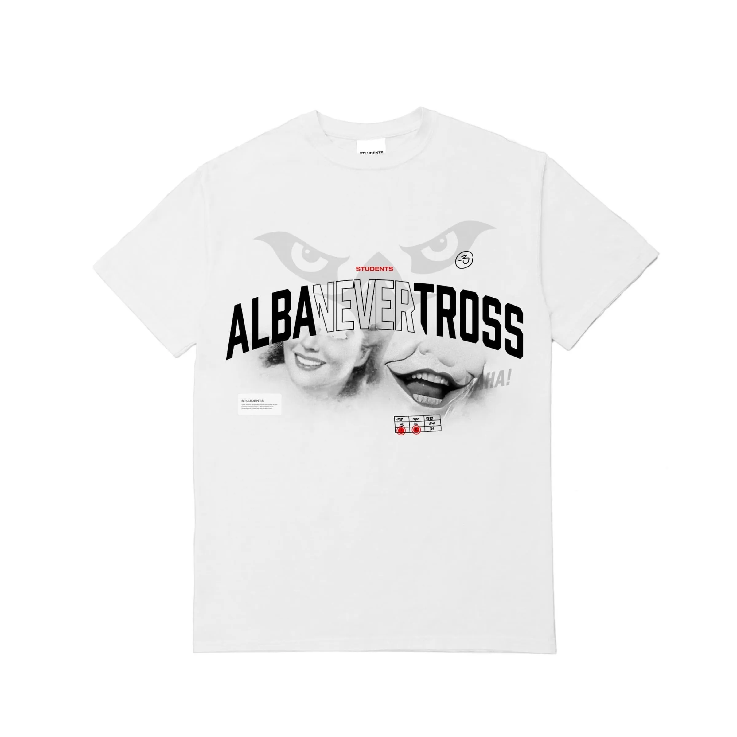 ALBA/NEVER/TROSS TEE WHITE