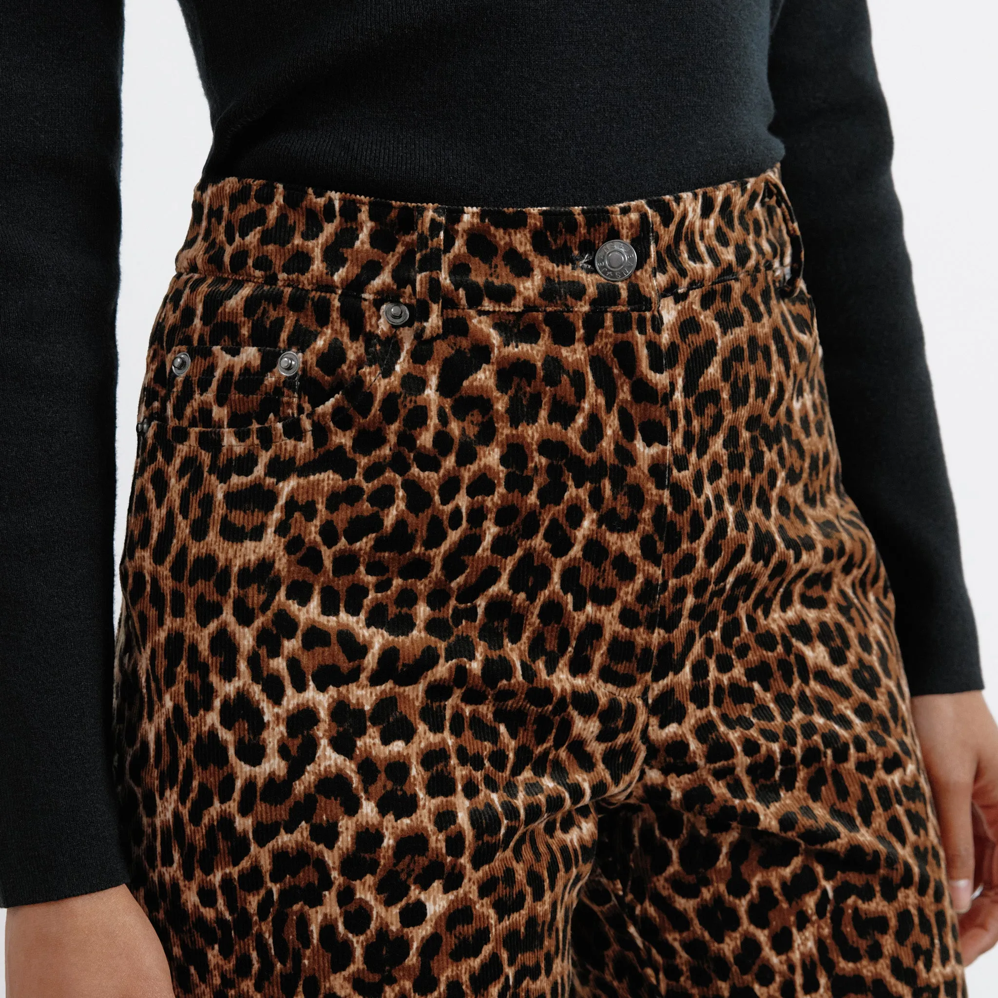 Animal Cord Trousers