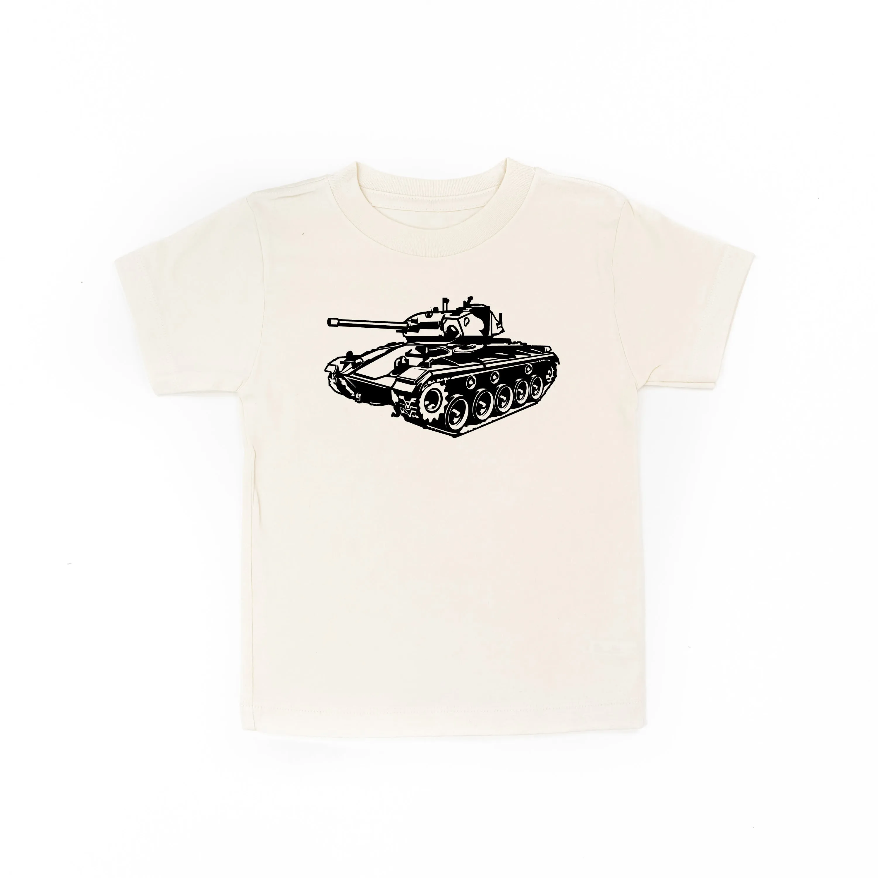 ARMY TANK - Minimalist Design - Short Sleeve Child Shirt