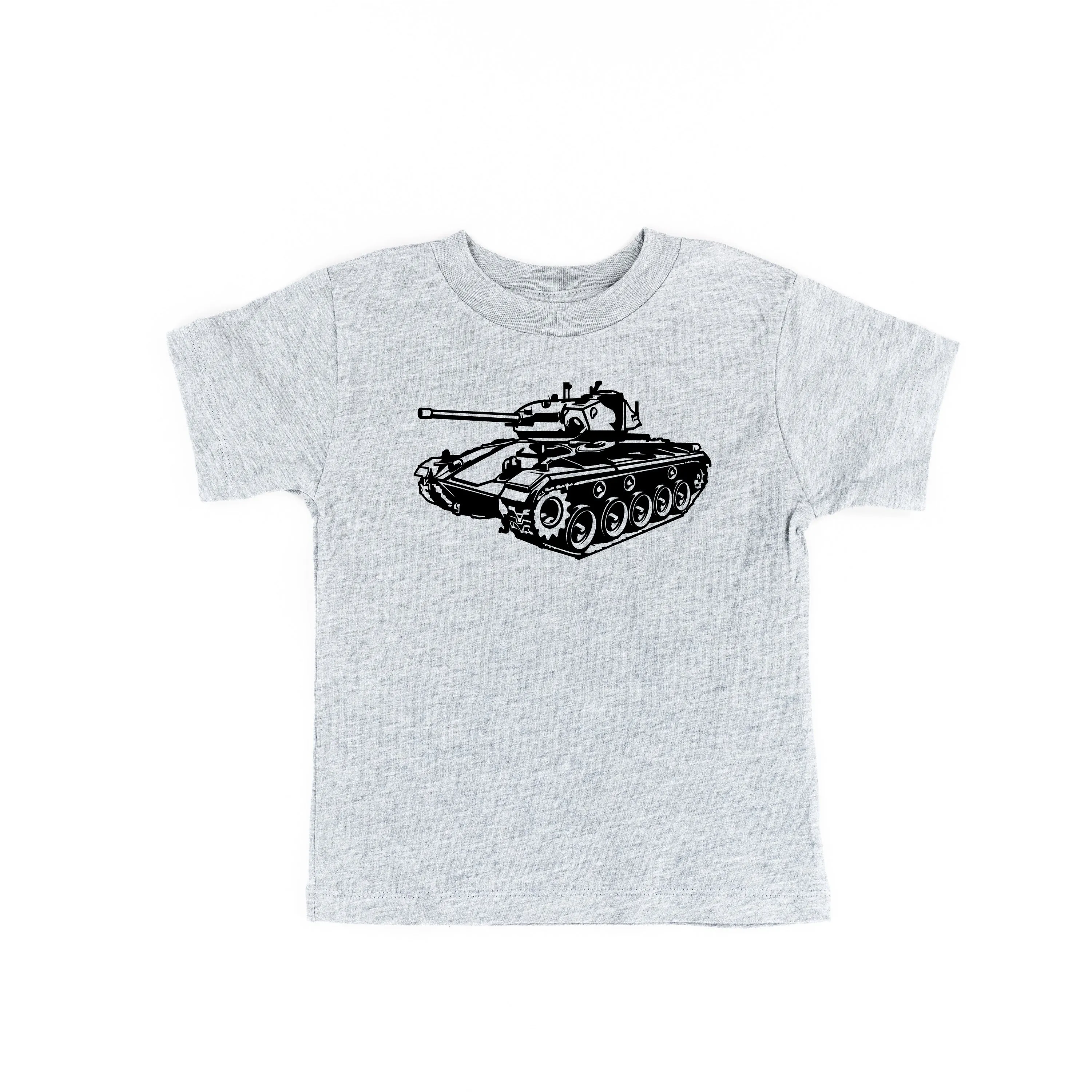 ARMY TANK - Minimalist Design - Short Sleeve Child Shirt