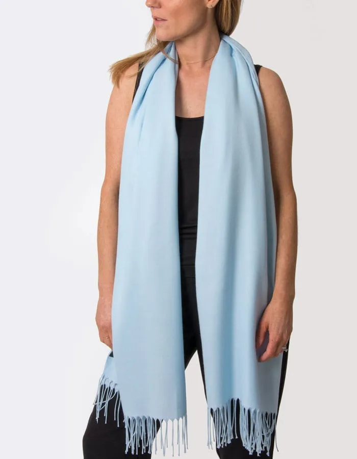 Baby Blue Pashmina