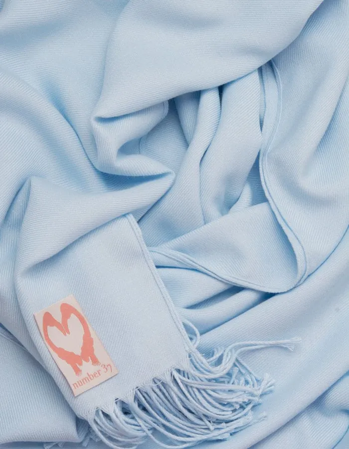 Baby Blue Pashmina