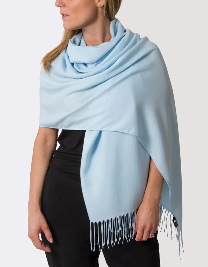 Baby Blue Pashmina