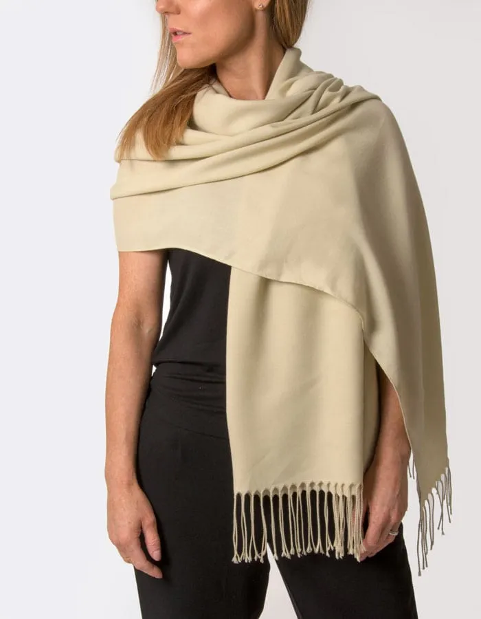 Beige Pashmina