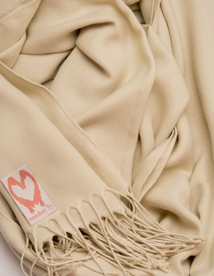 Beige Pashmina