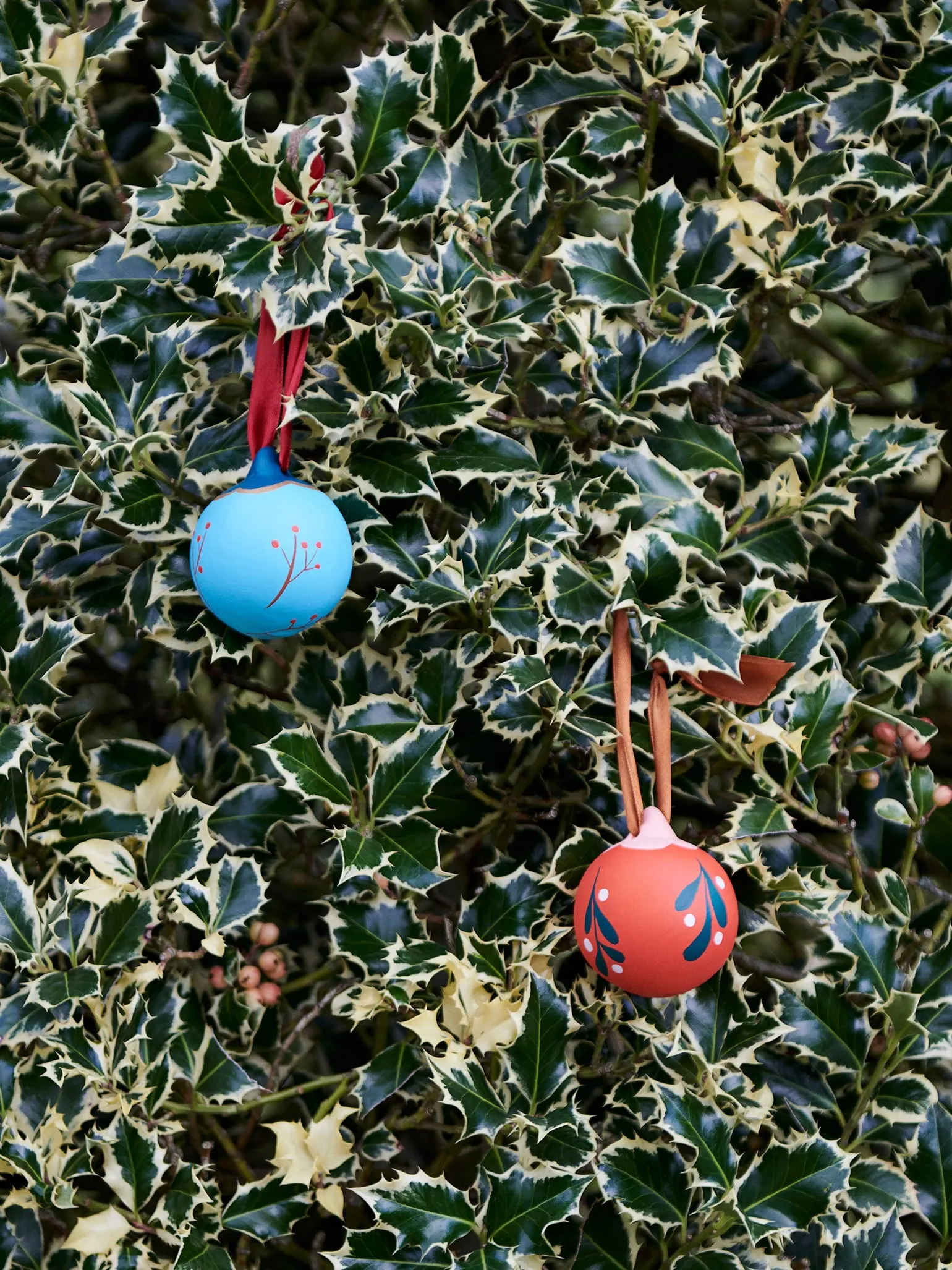 Blue Christmas Bauble