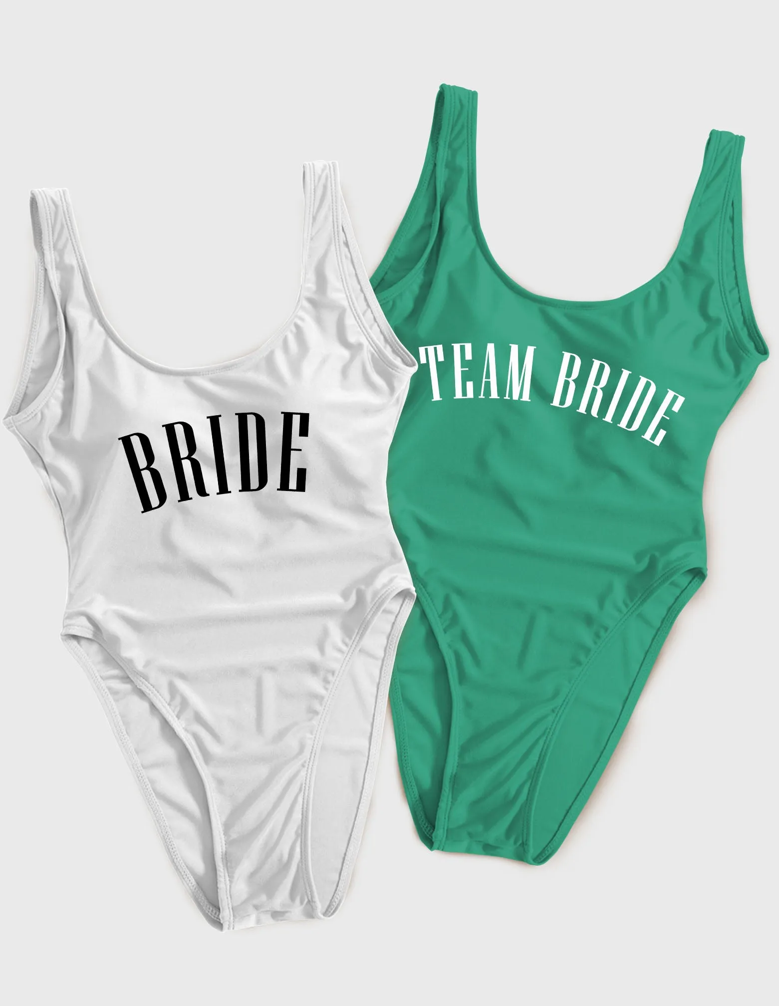 Bride (191) & Team Bride (193) - Minimalist Style Swimsuit