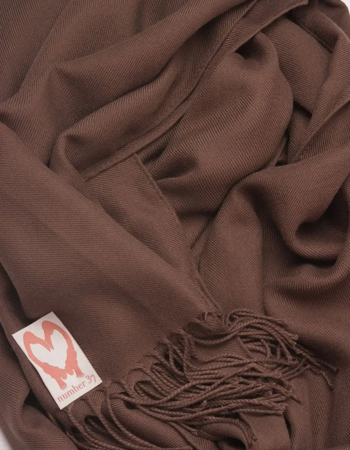 Brown Pashmina