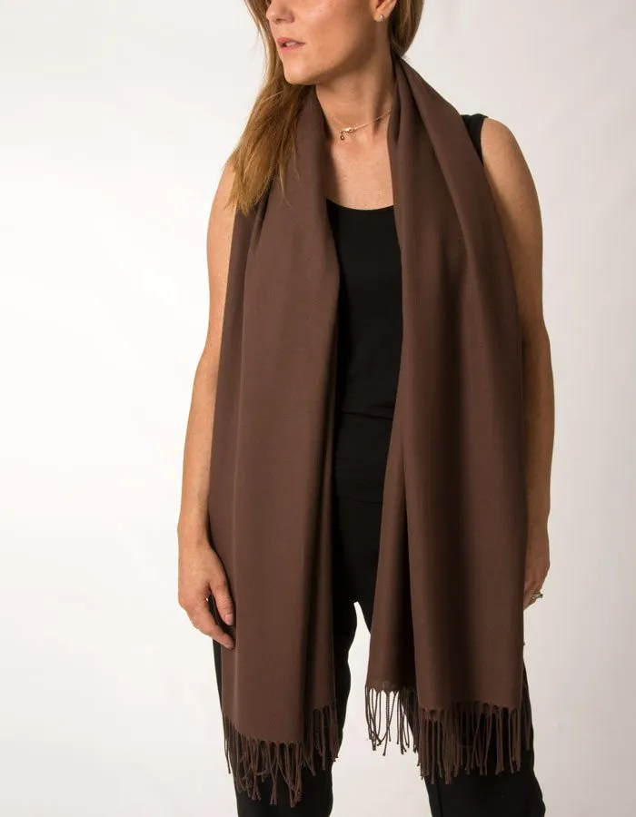 Brown Pashmina