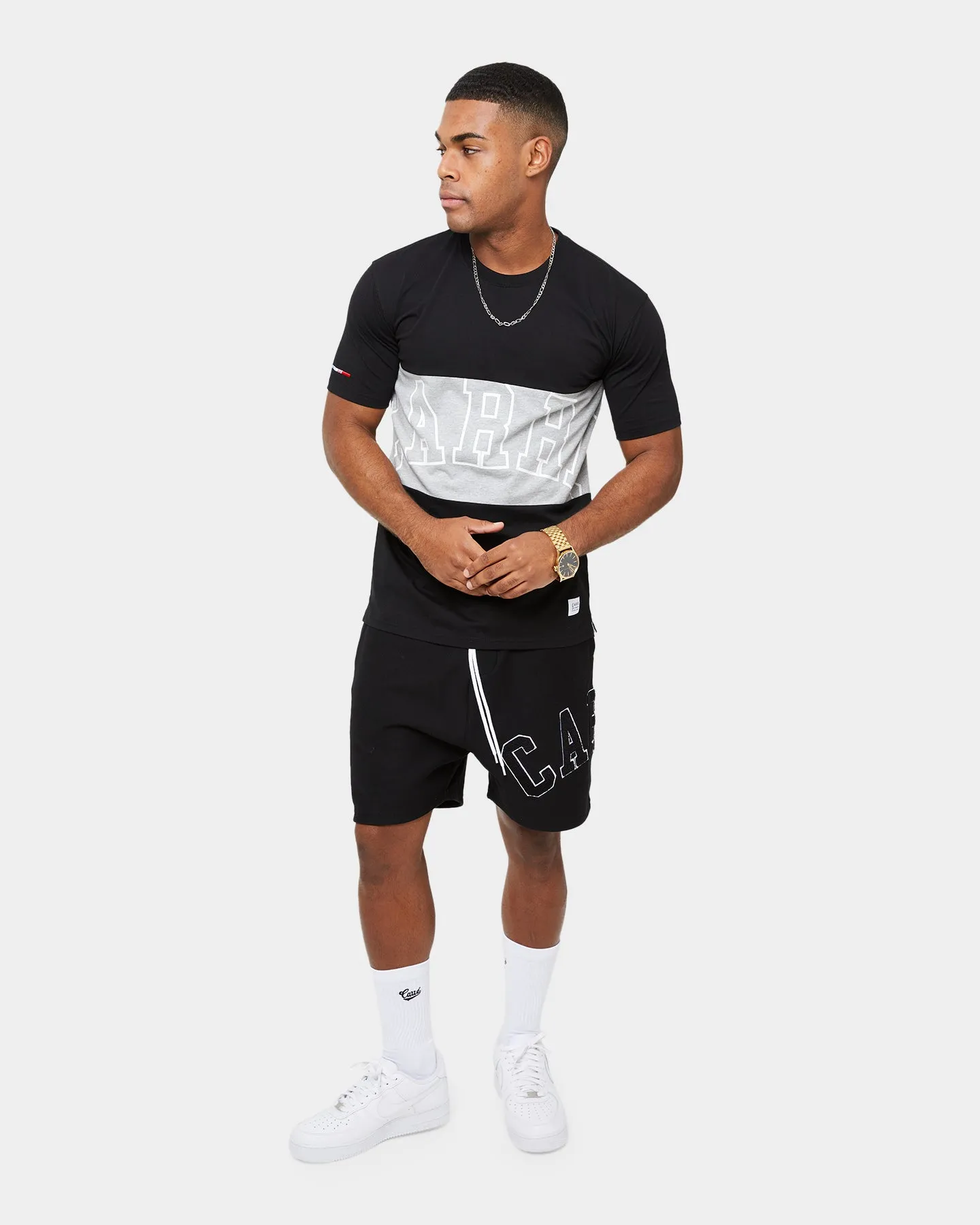 Carré C-Class Panel Classic Short Sleeve T-Shirt Black