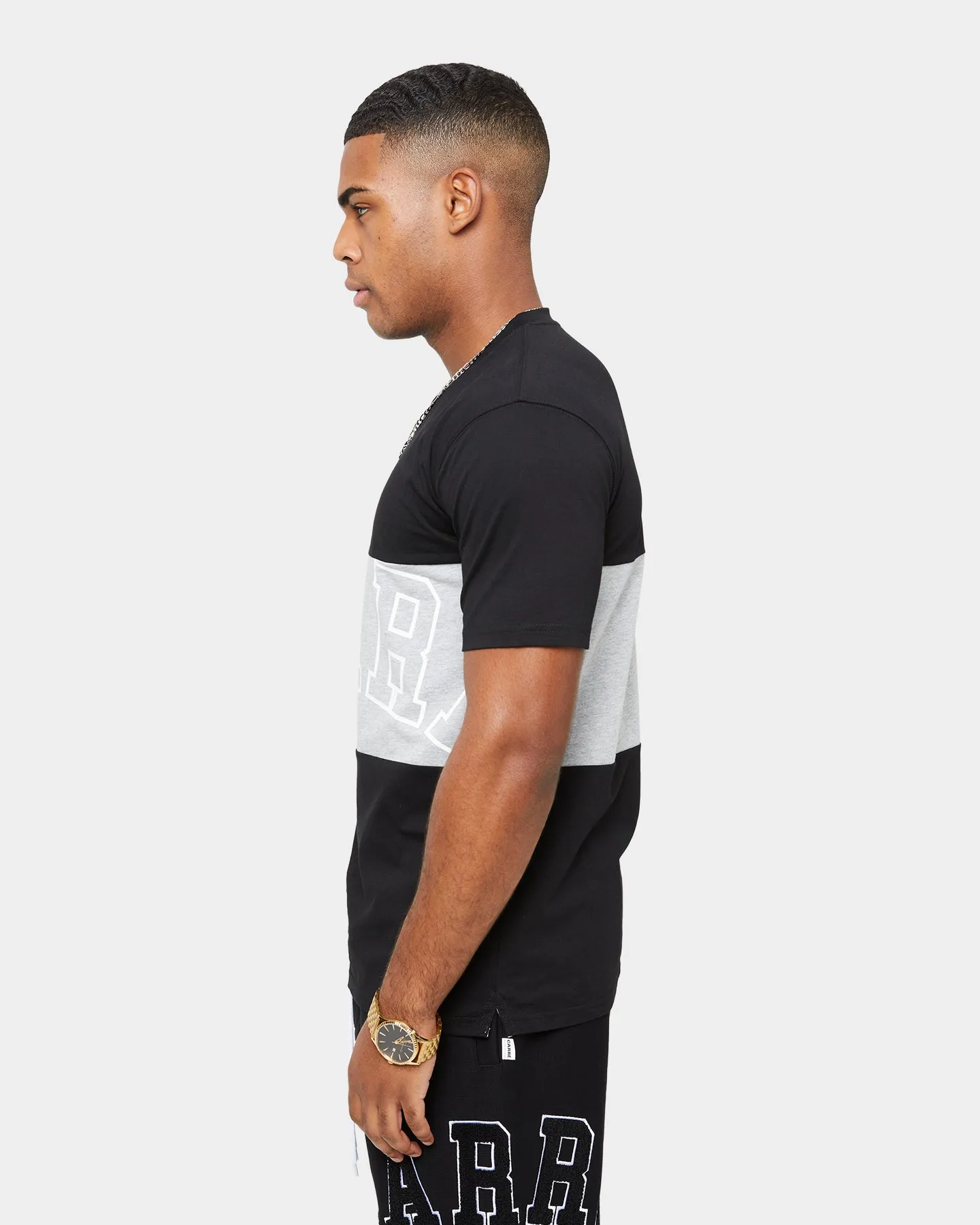 Carré C-Class Panel Classic Short Sleeve T-Shirt Black