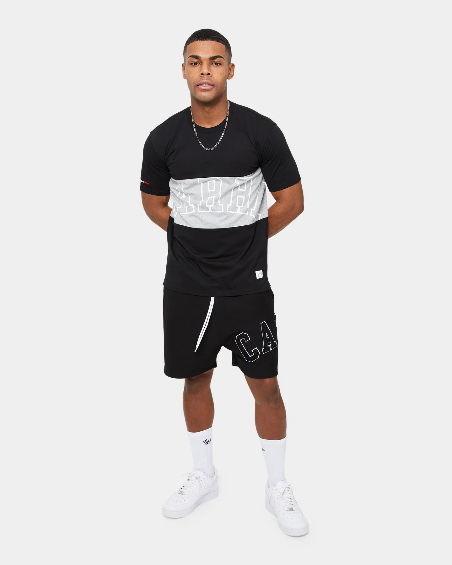 Carré C-Class Panel Classic Short Sleeve T-Shirt Black