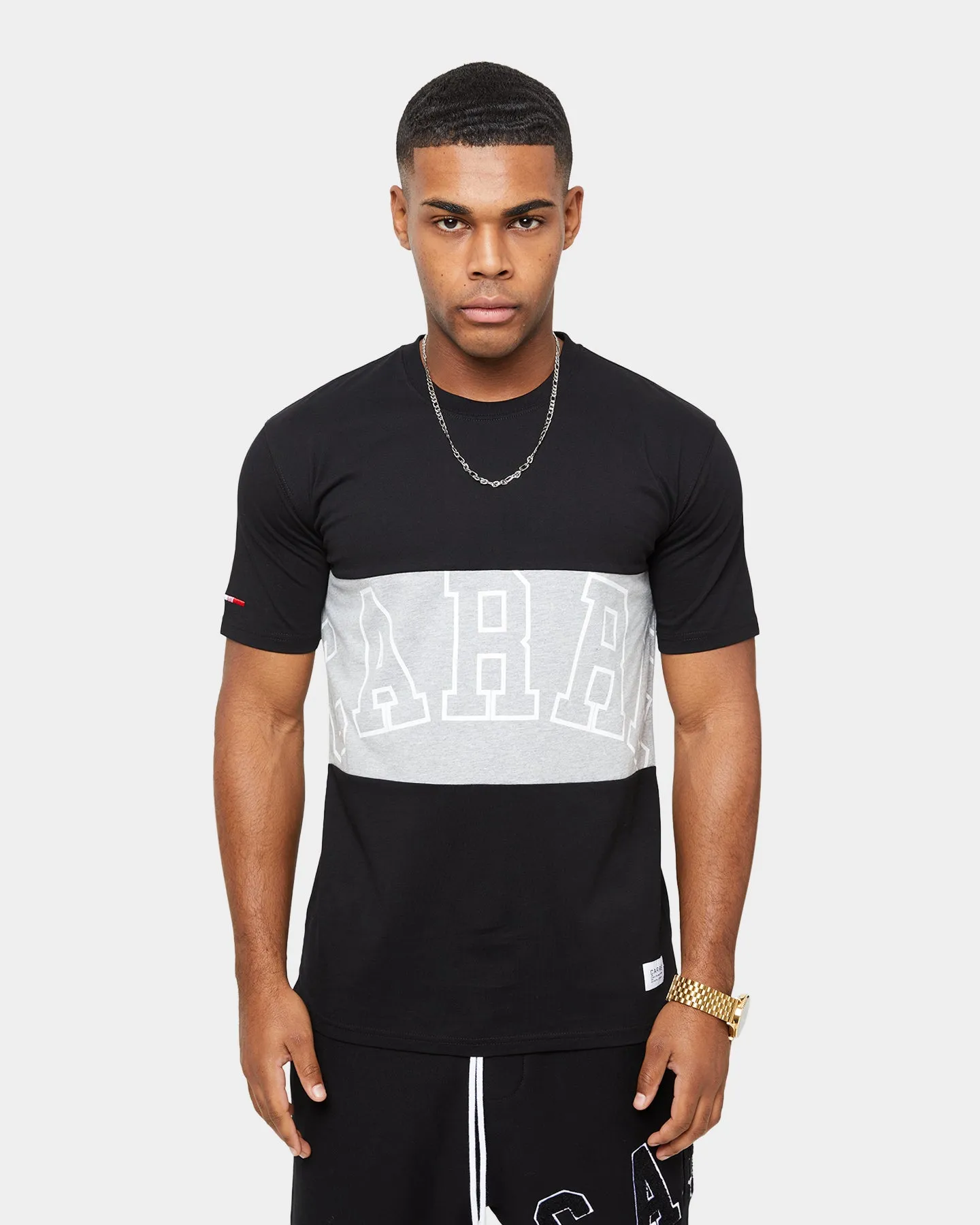 Carré C-Class Panel Classic Short Sleeve T-Shirt Black