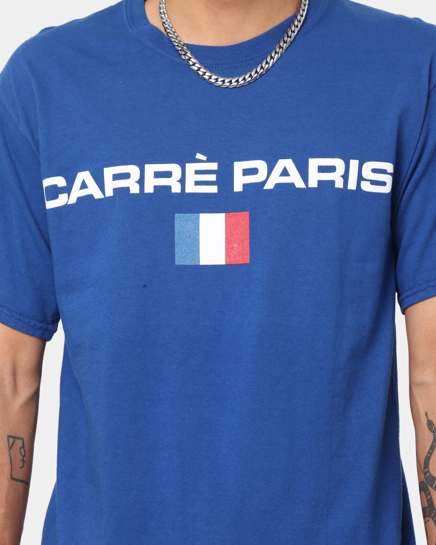 Carré Sports T-Shirt Cobalt Blue