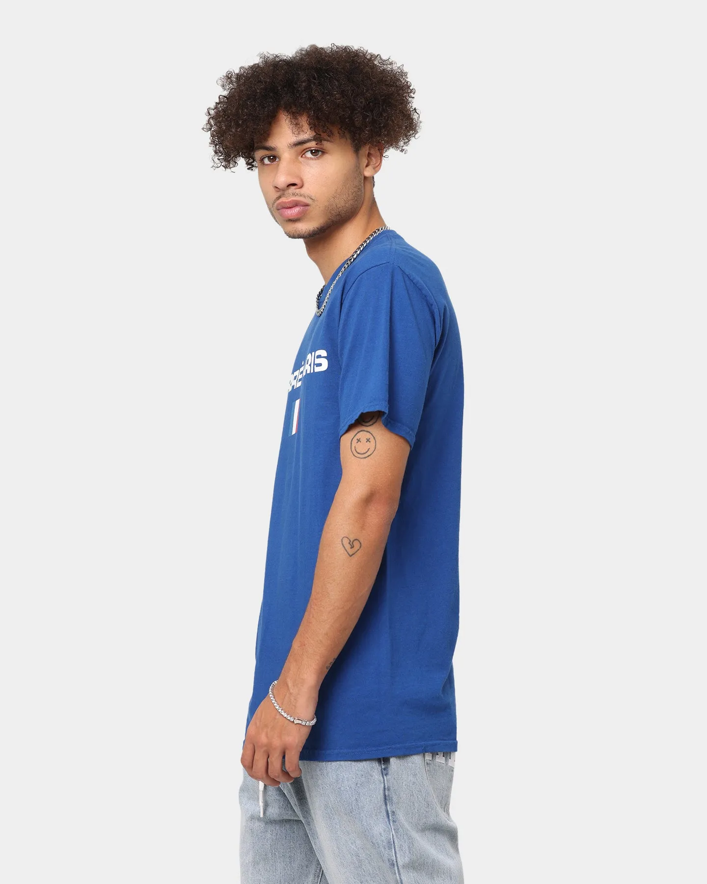 Carré Sports T-Shirt Cobalt Blue