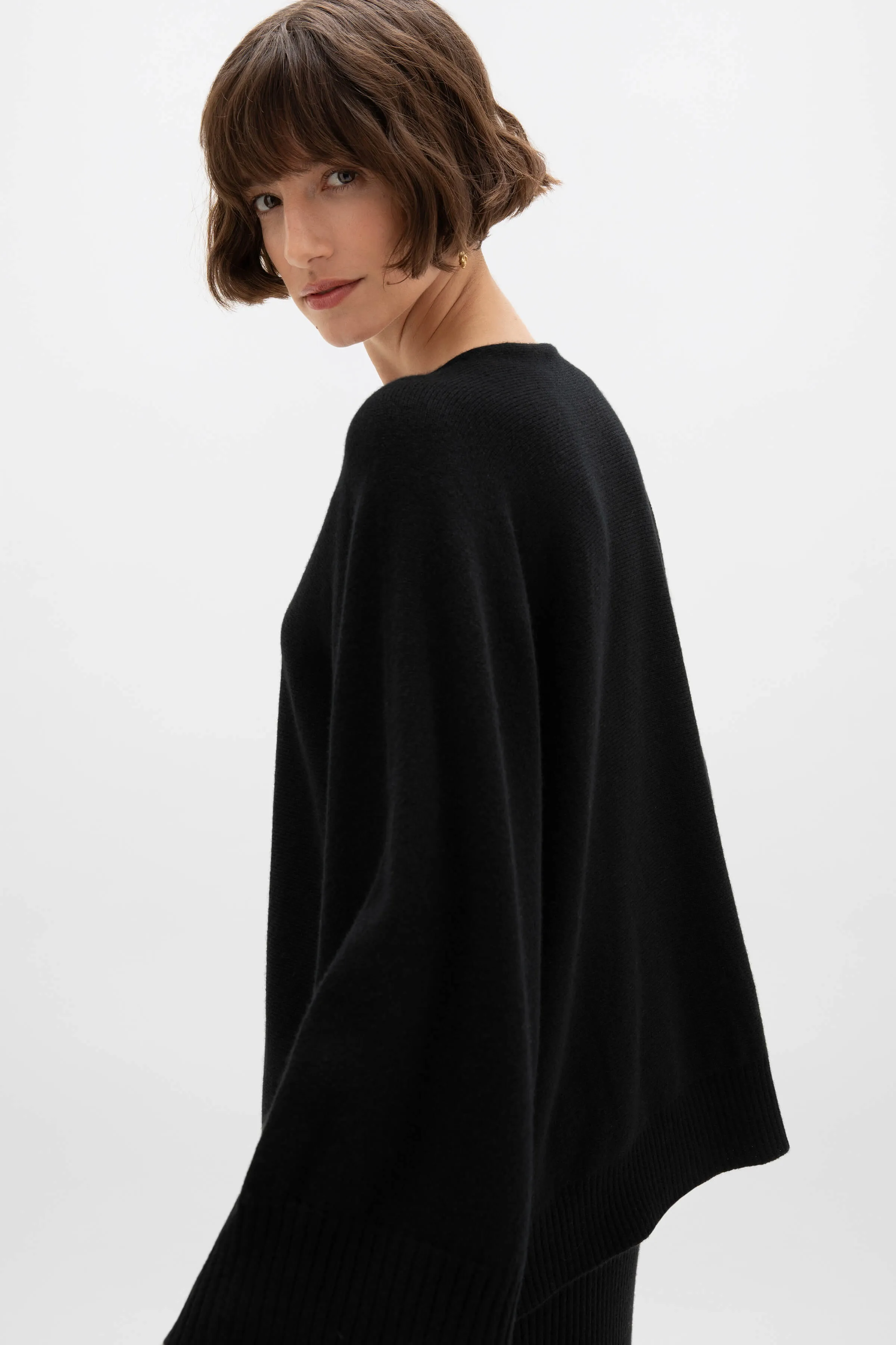 Cashmere Cape Jumper