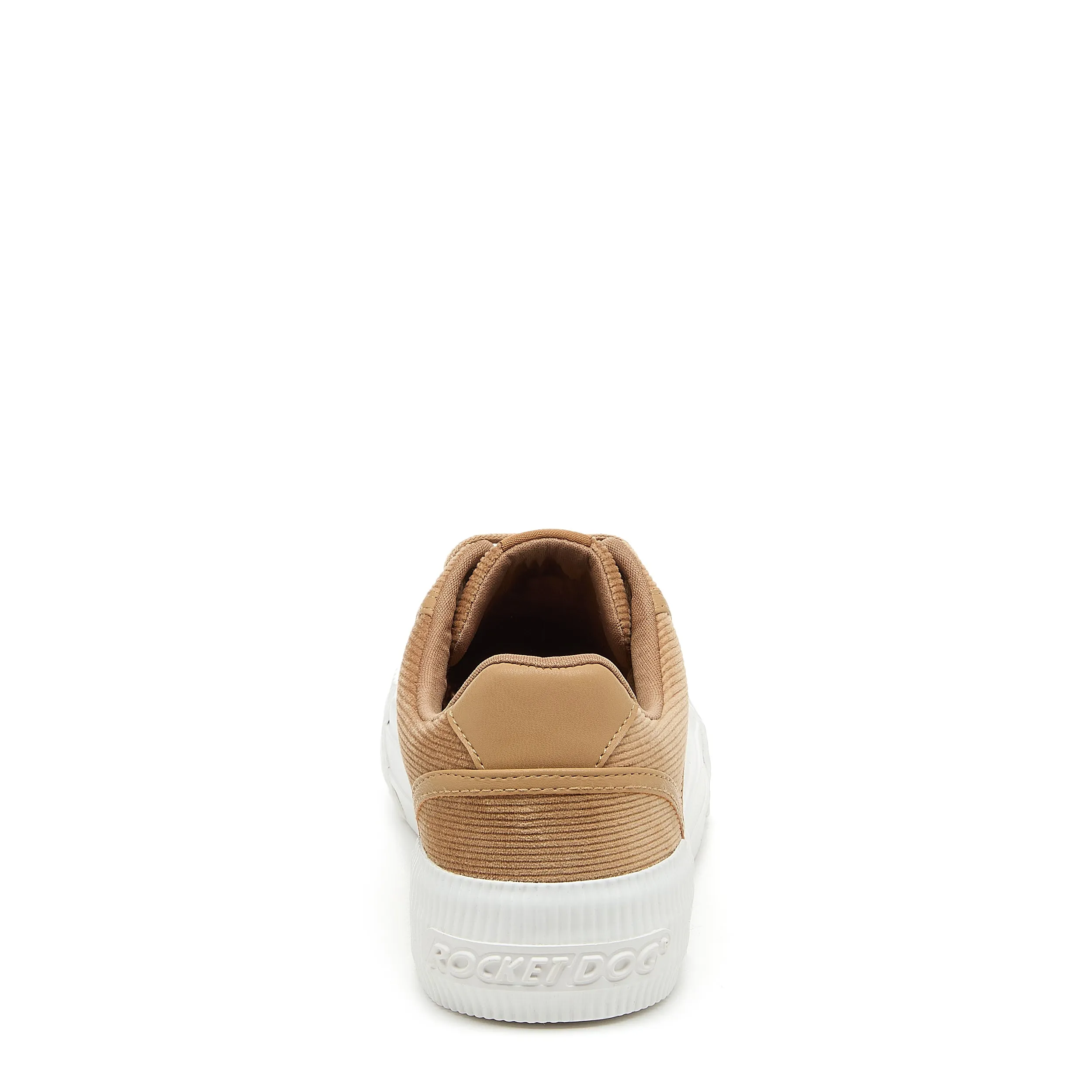 Cheery Tan Corduroy Trainers