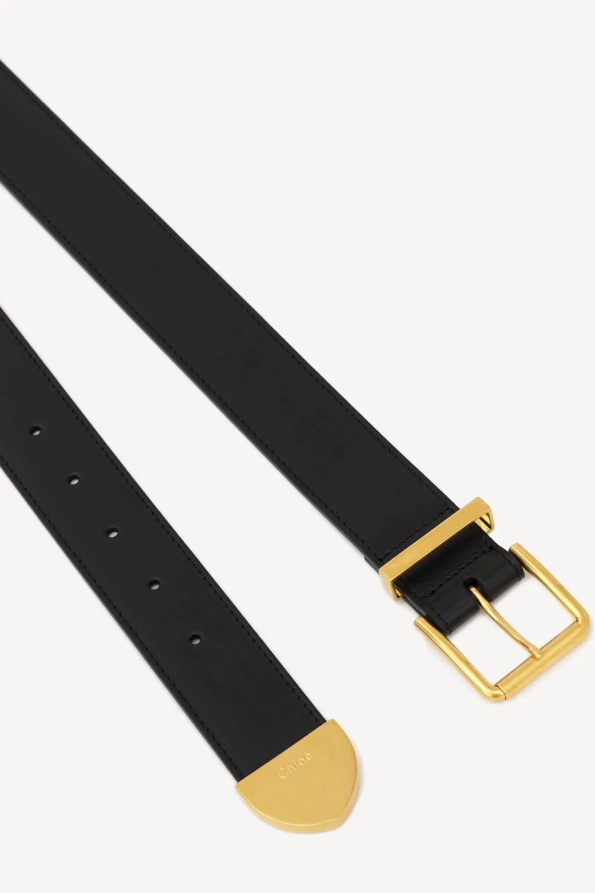 Chloé Rebeca Belt - Black