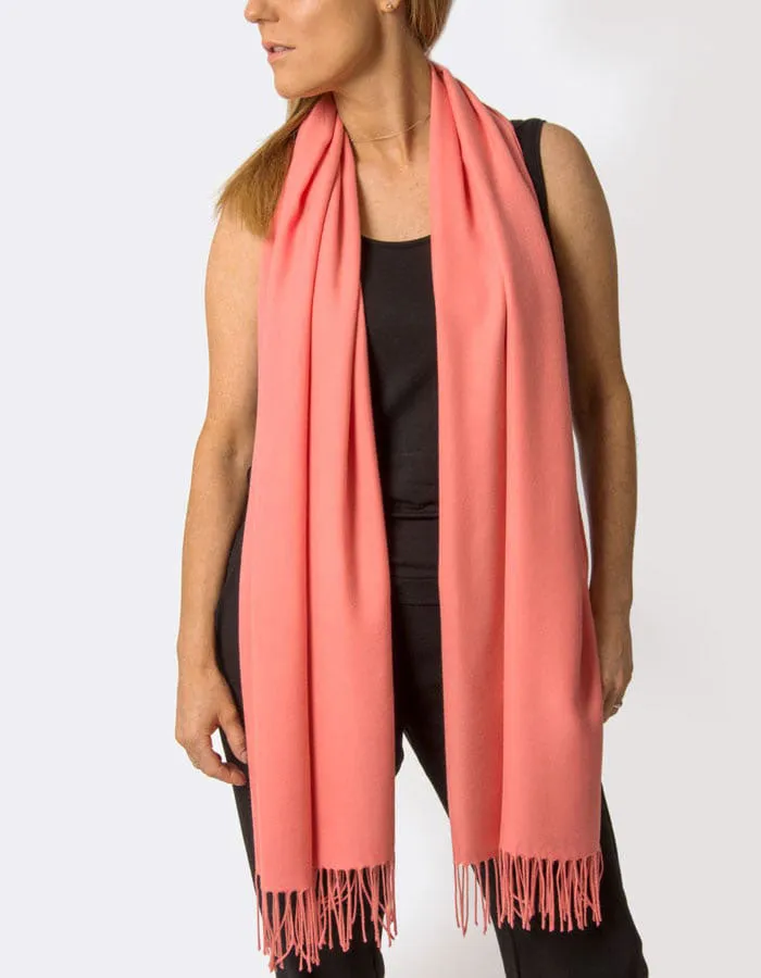 Coral Pashmina