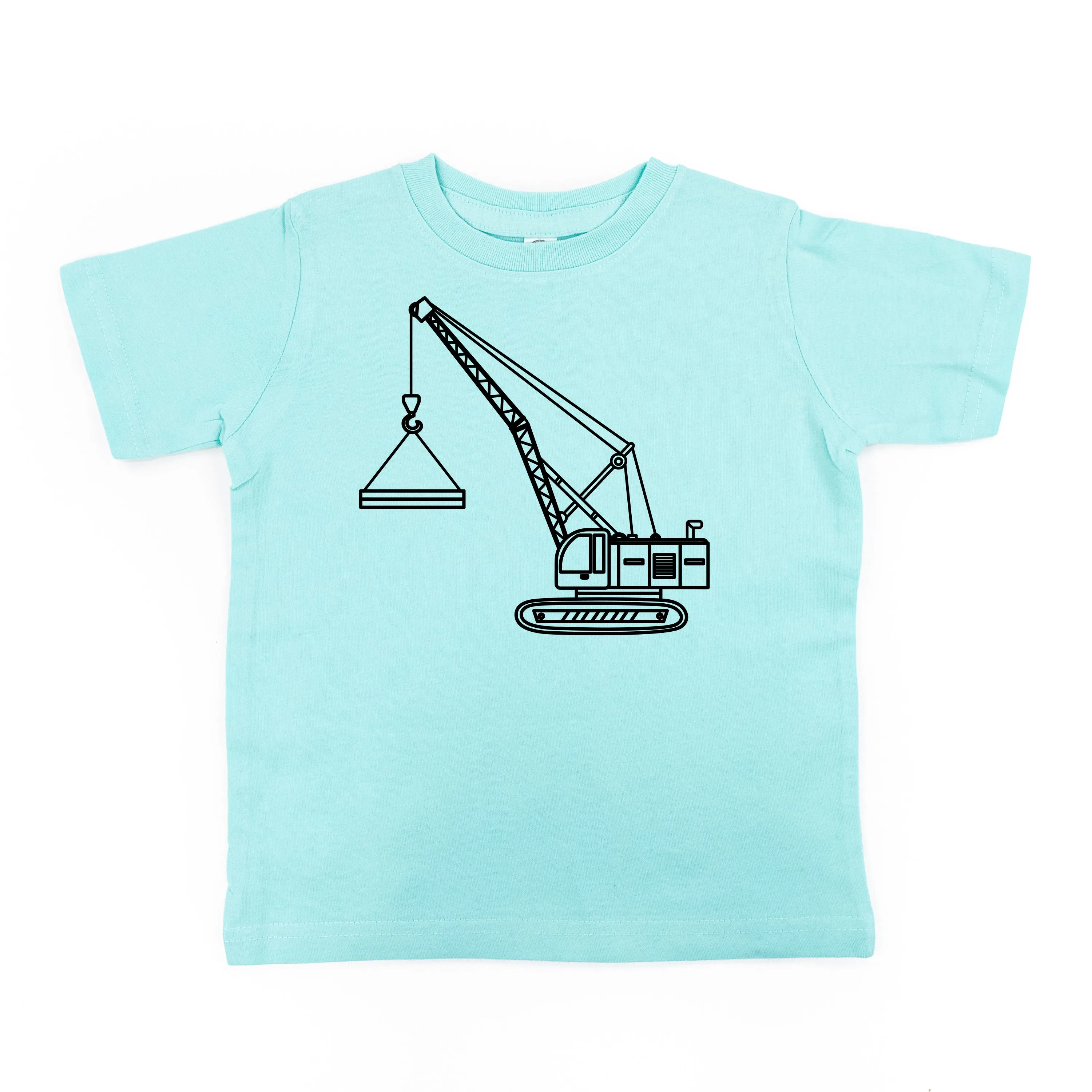 CRANE - Minimalist Design - Short Sleeve Child Shirt