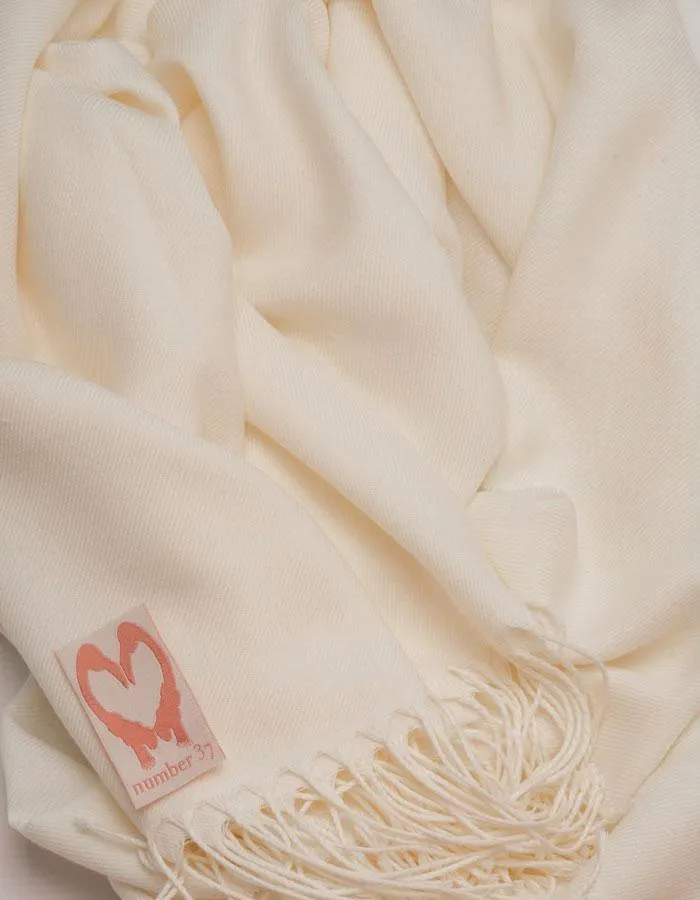 Cream Pashmina | SECONDS