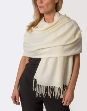 Cream Pashmina | SECONDS