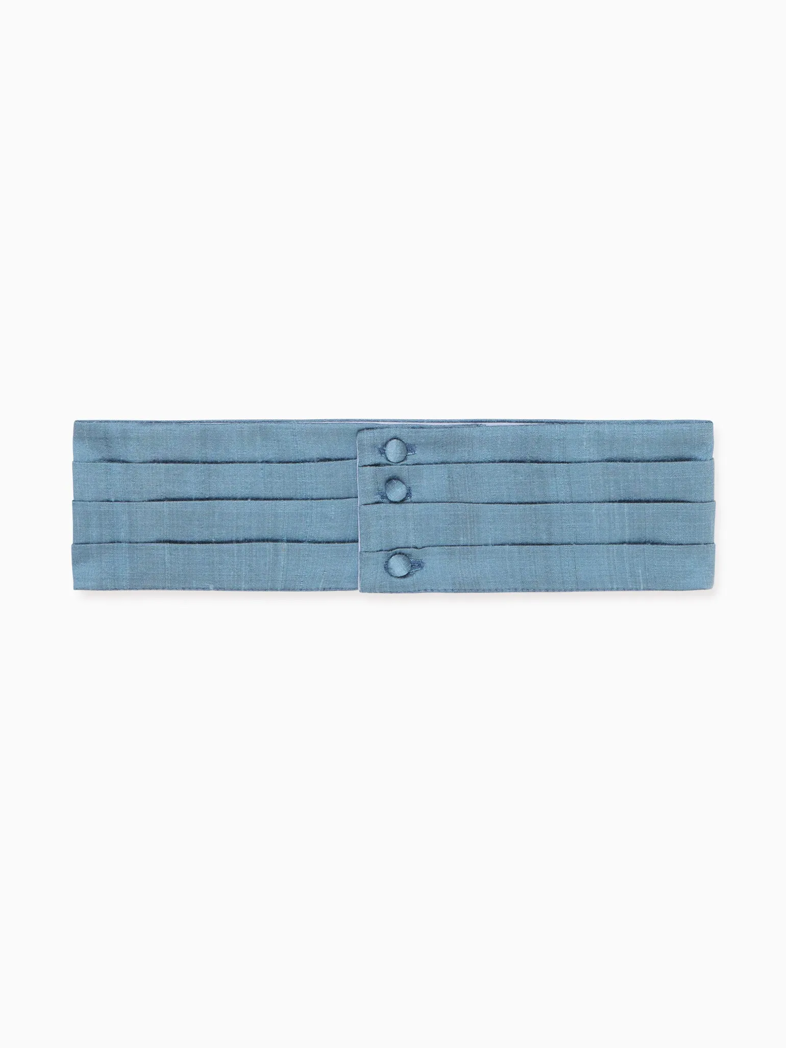 Deep Blue Malva Ceremony Silk Boy Cummerbund