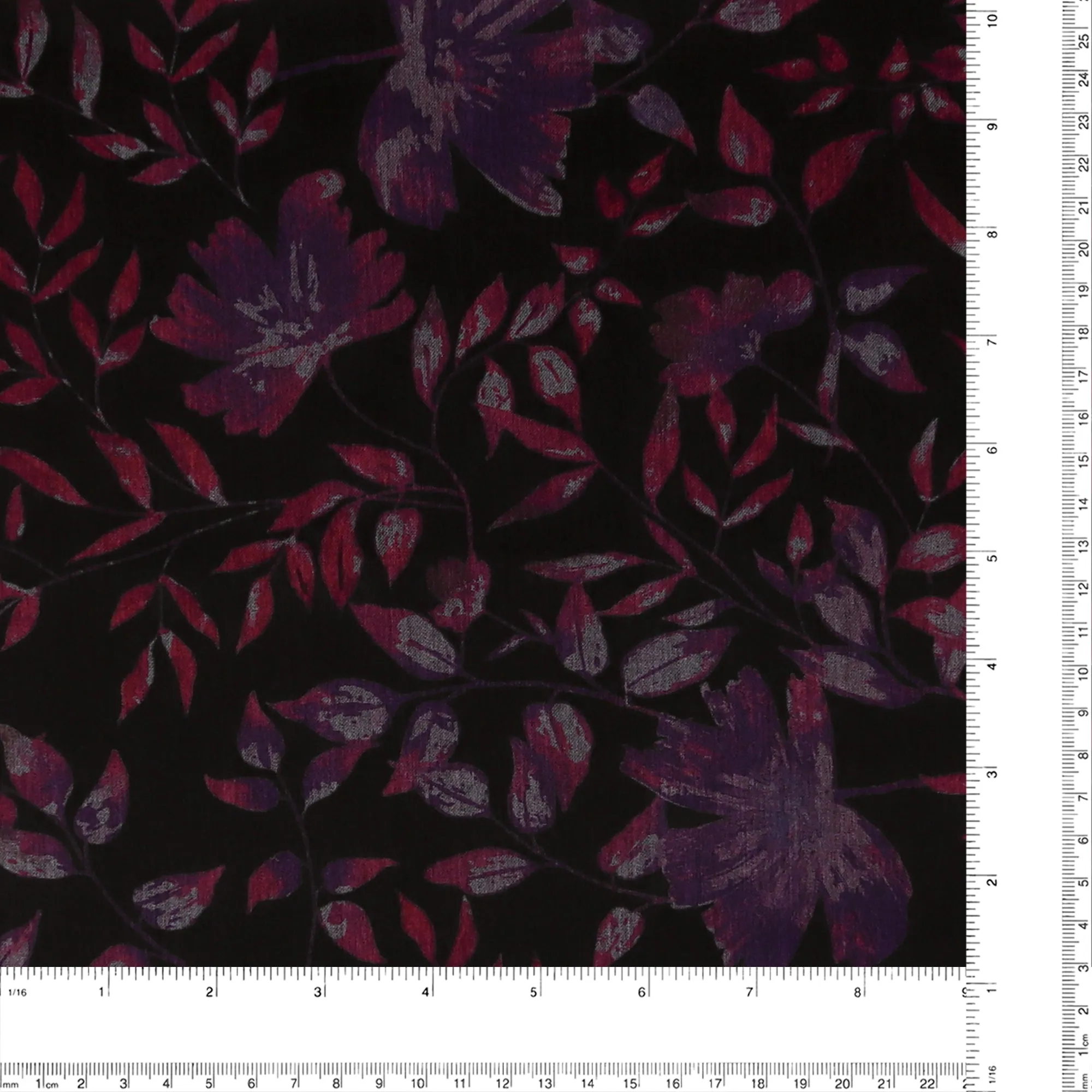 Digital Printed Poly/viscose - PENELOPE - 002 - Magenta