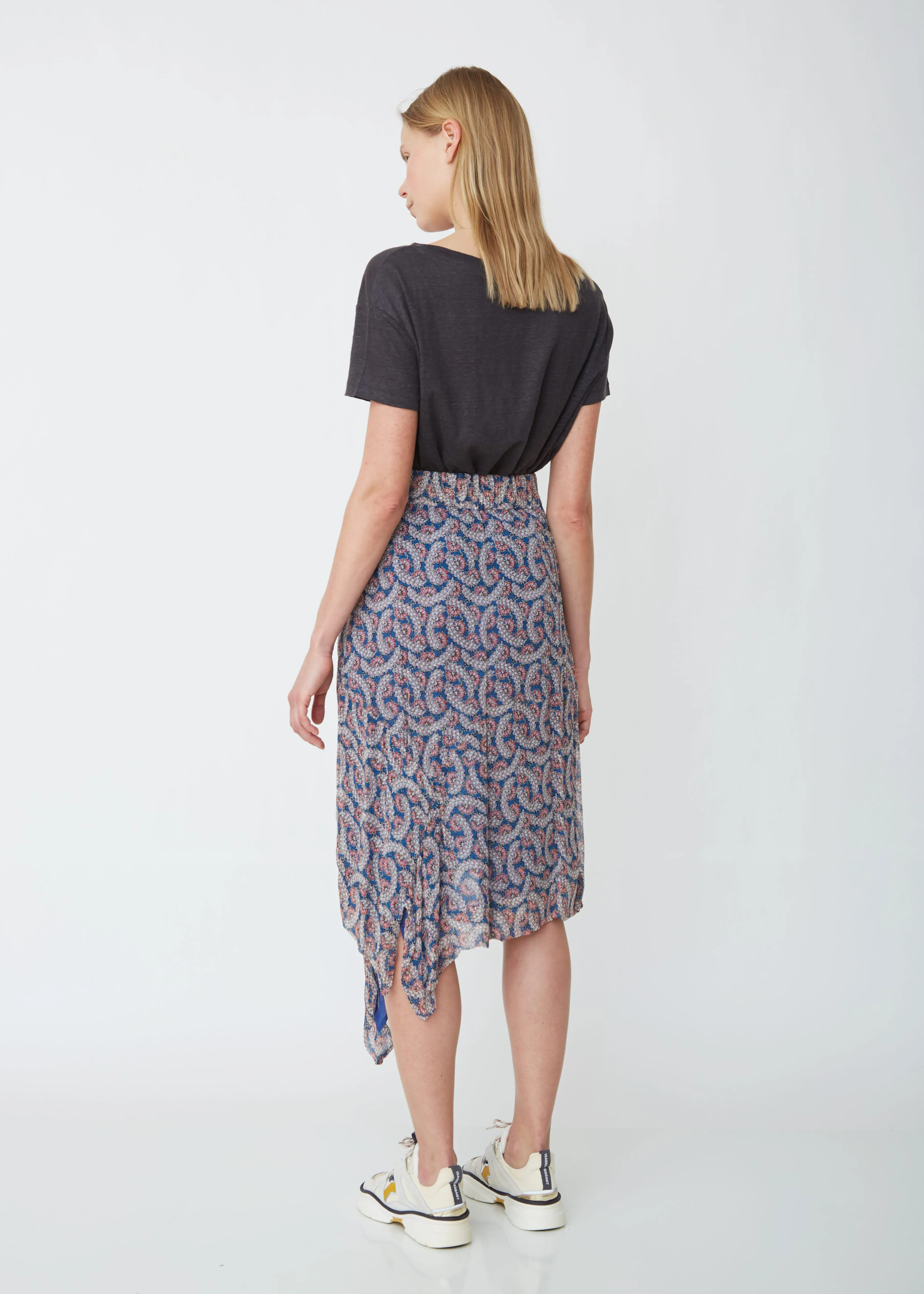 Eda Silk Skirt