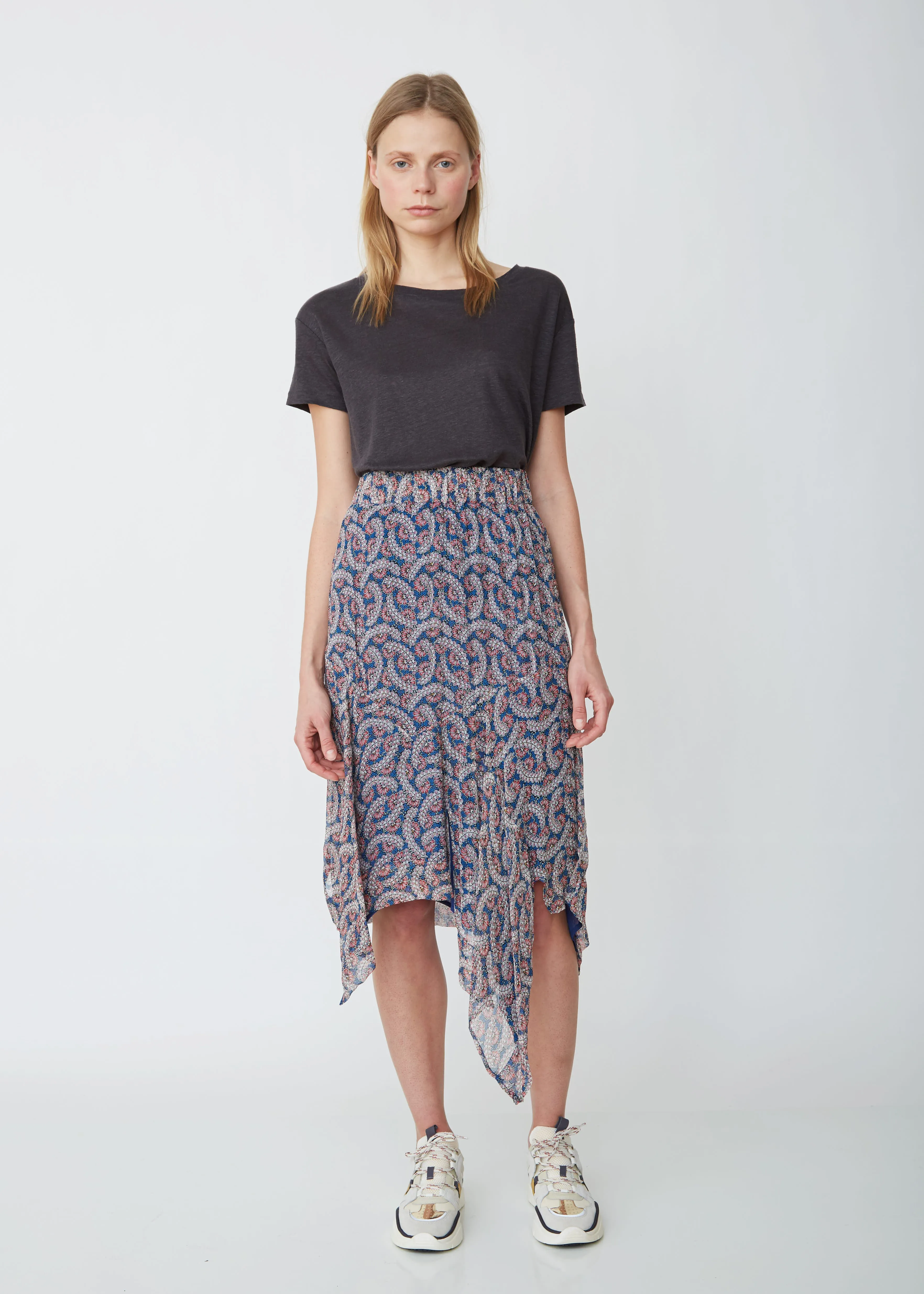 Eda Silk Skirt