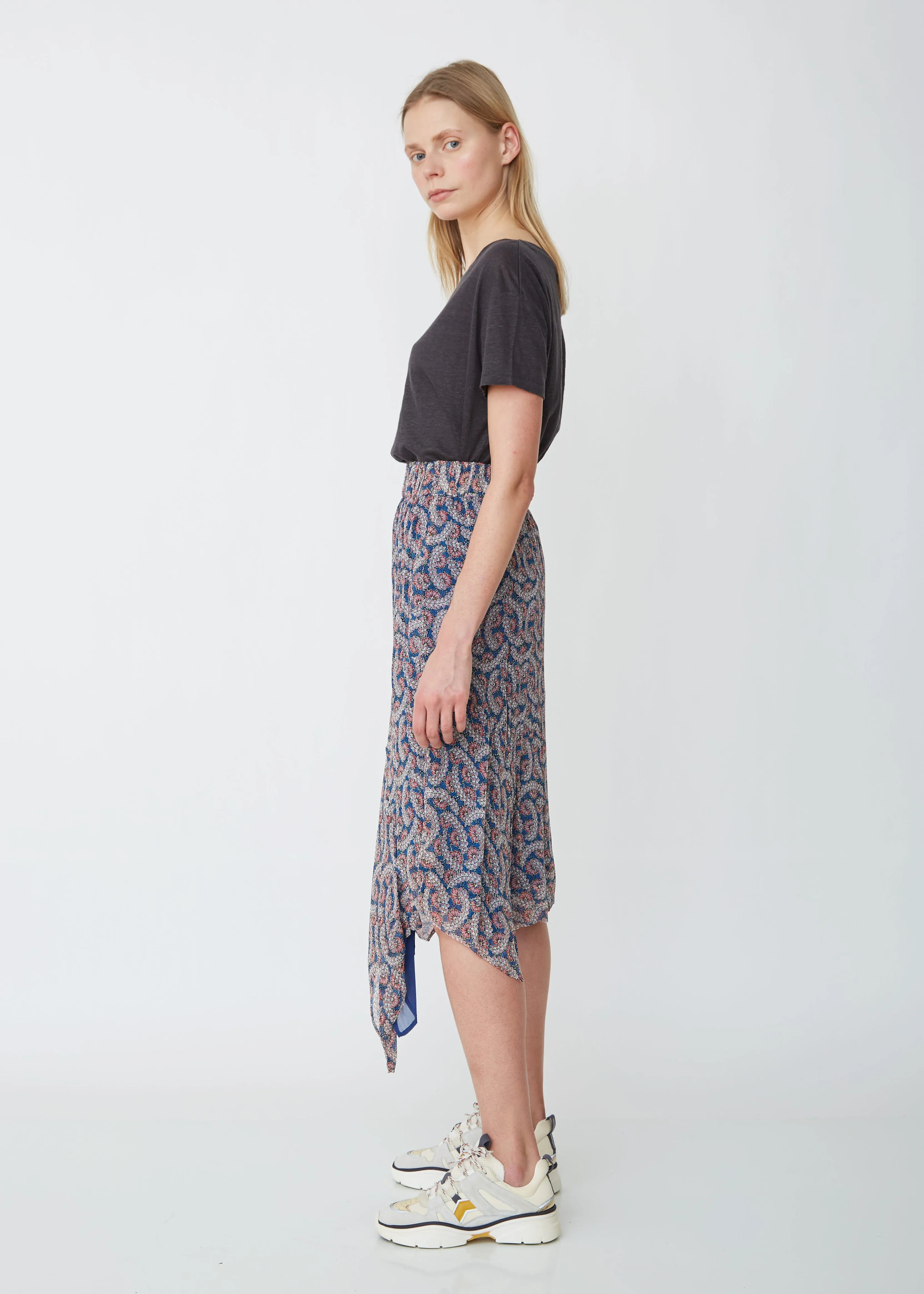 Eda Silk Skirt