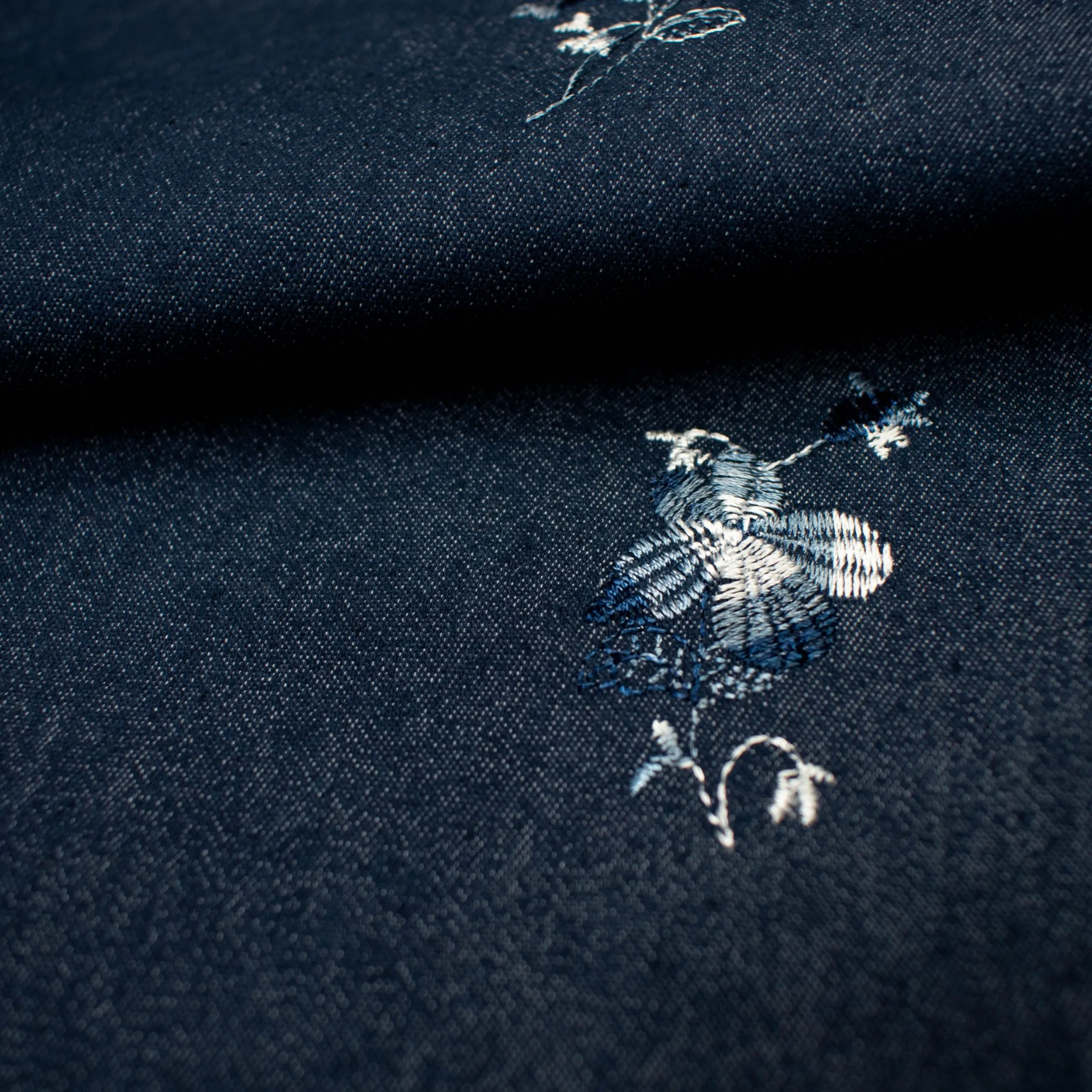 Embroidered Denim Design 02