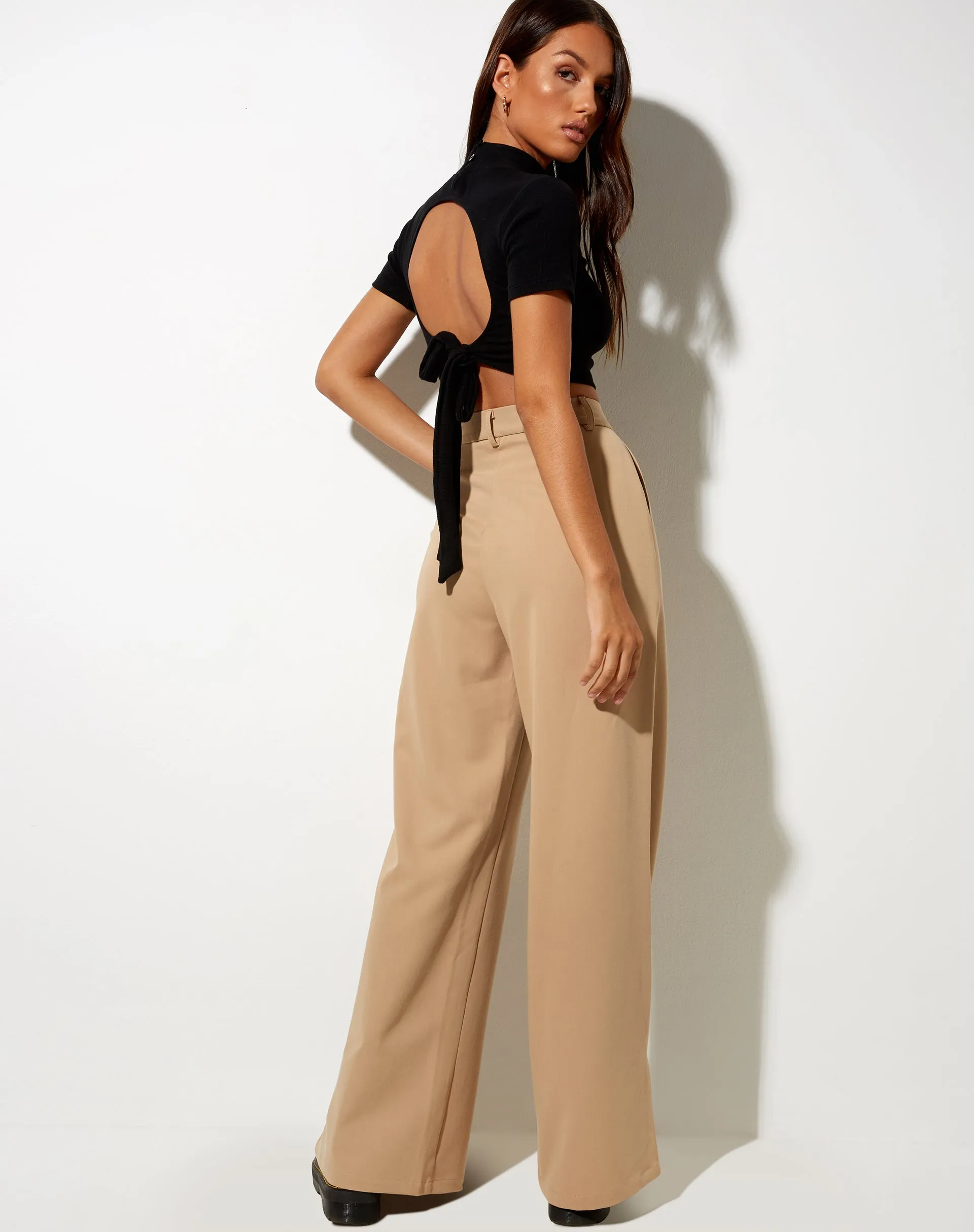 Gege Trouser in Almond