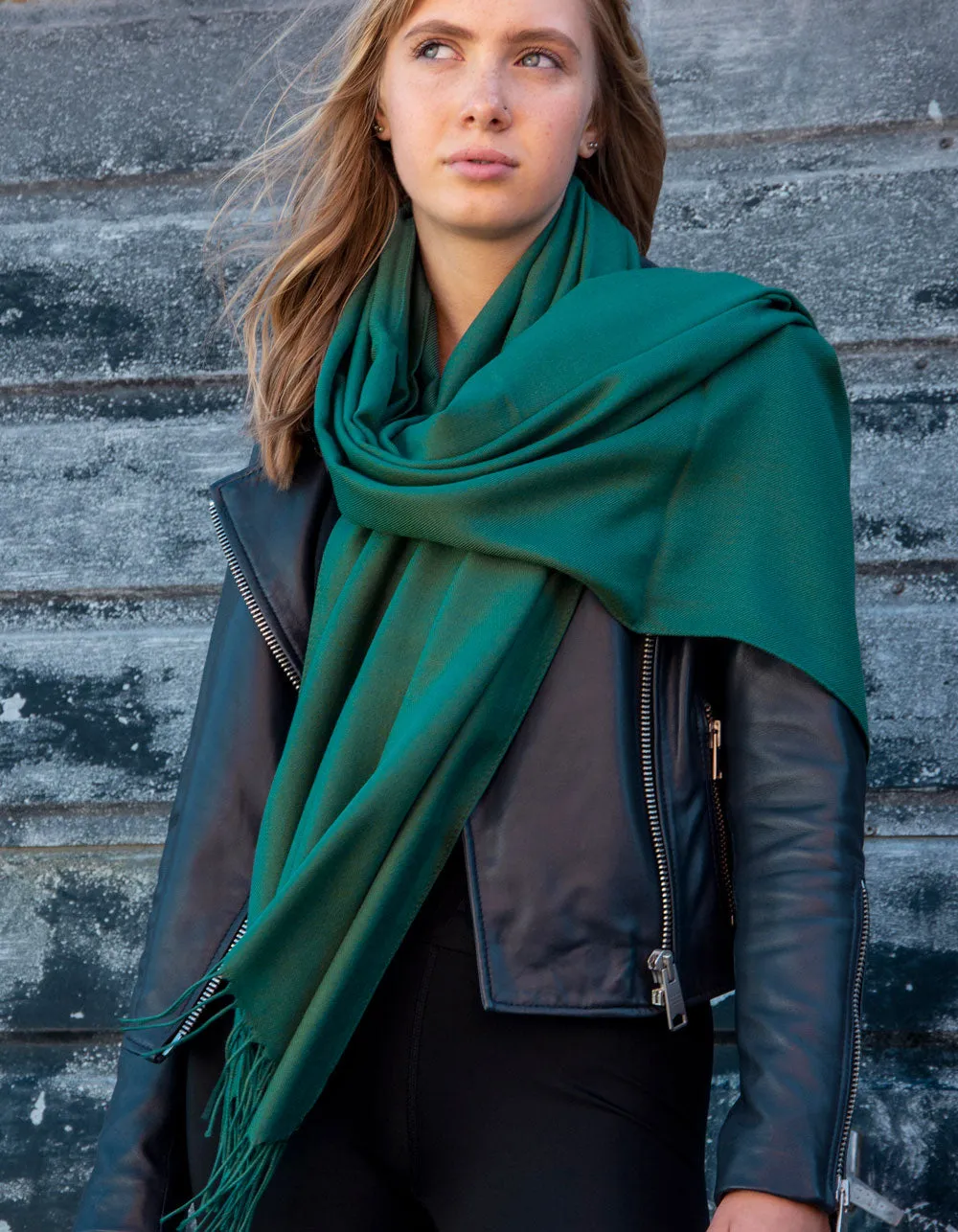 Green Pashmina