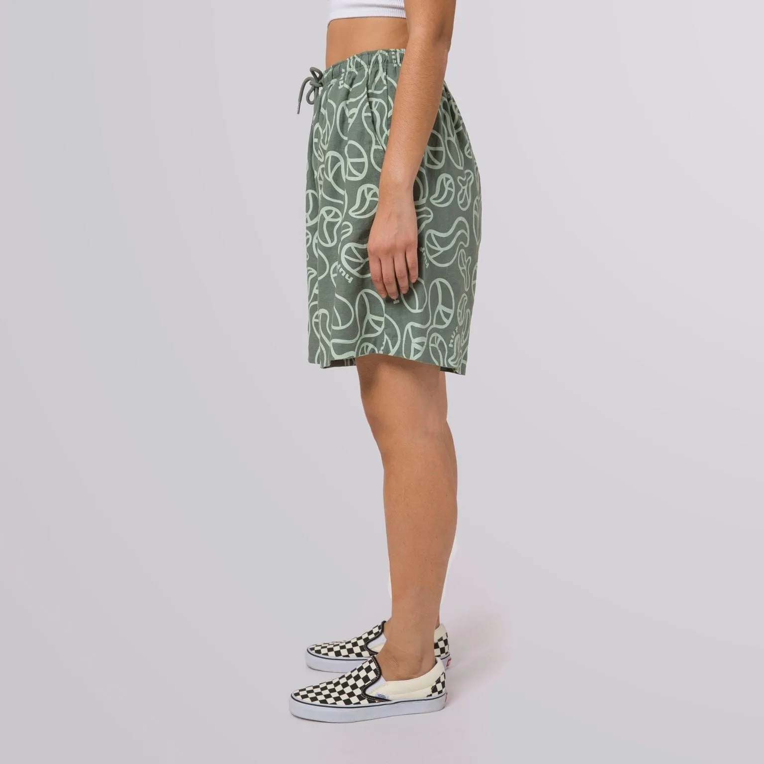 GROOVY WIDE SHORT - SAGE