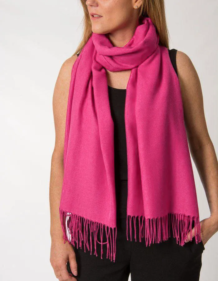 Hot Pink 2 Pashmina