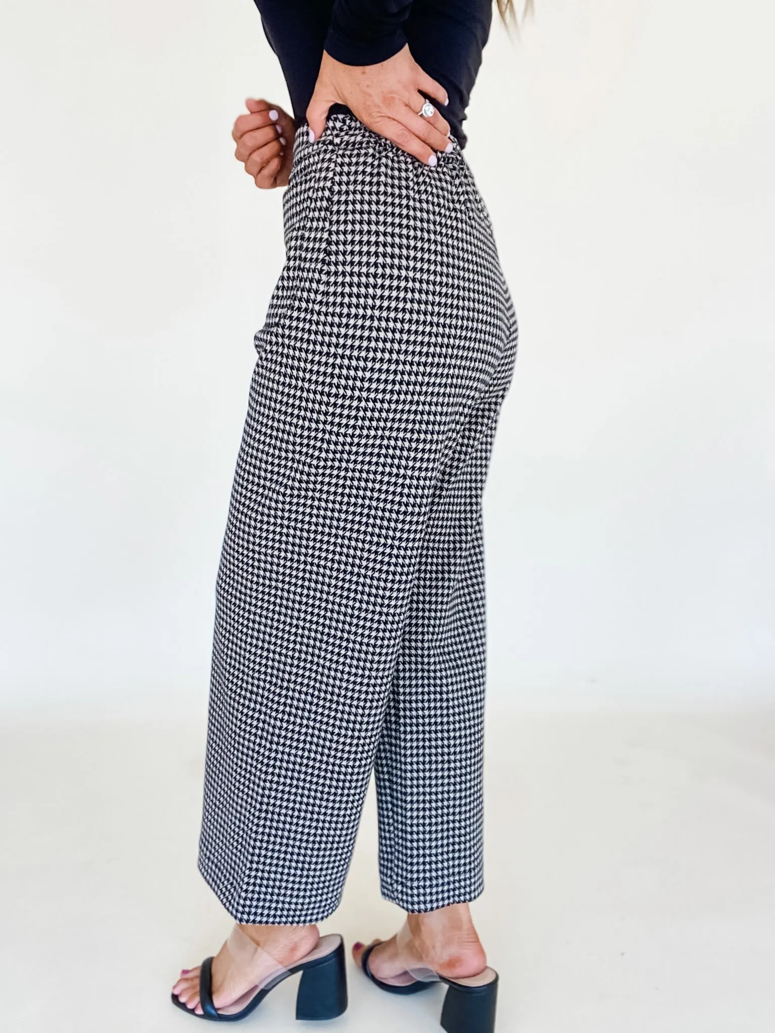 Houndstooth Honey Pant