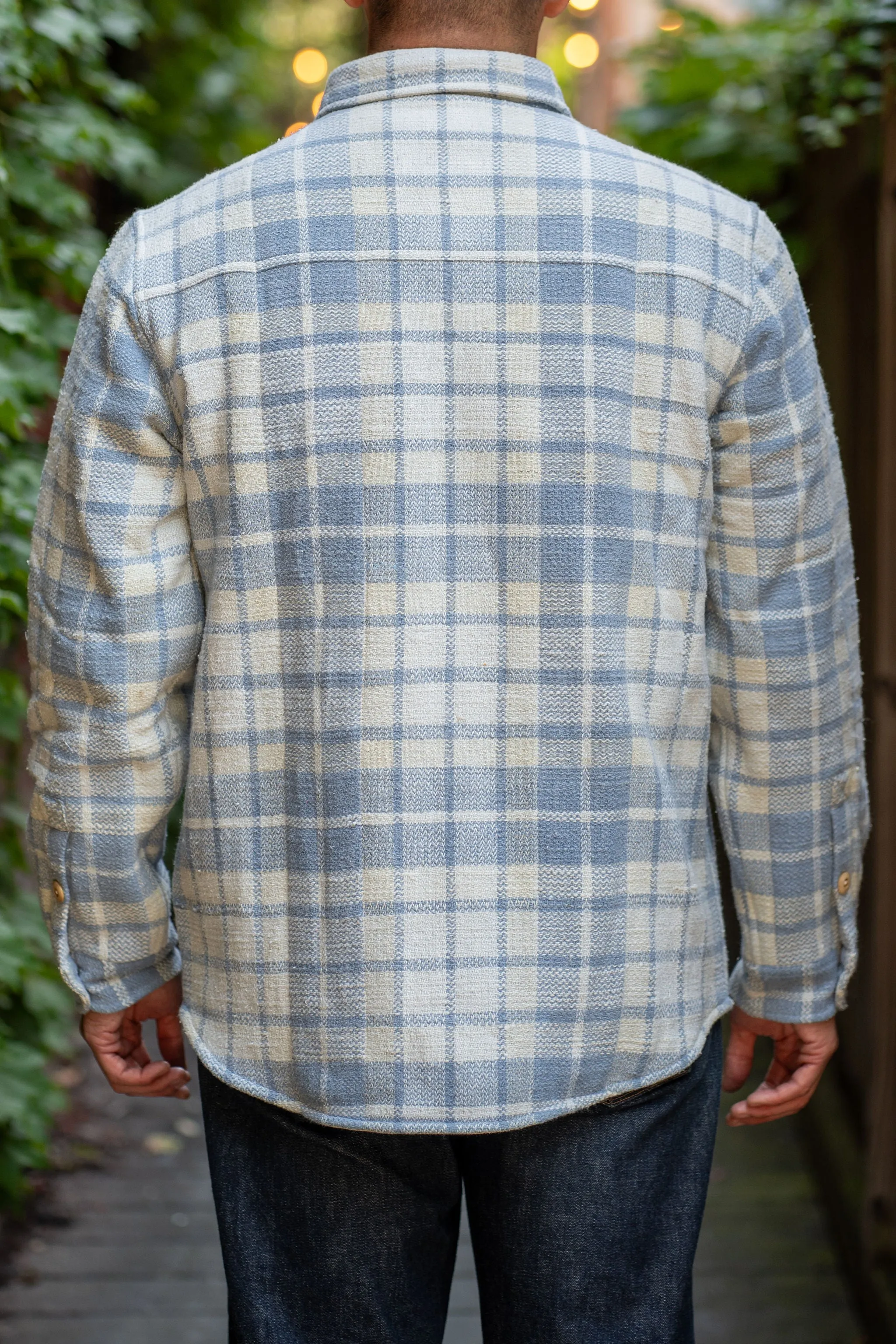 Indi   Ash Cole Overshirt - Faded Santa Fe Handwoven Plaid