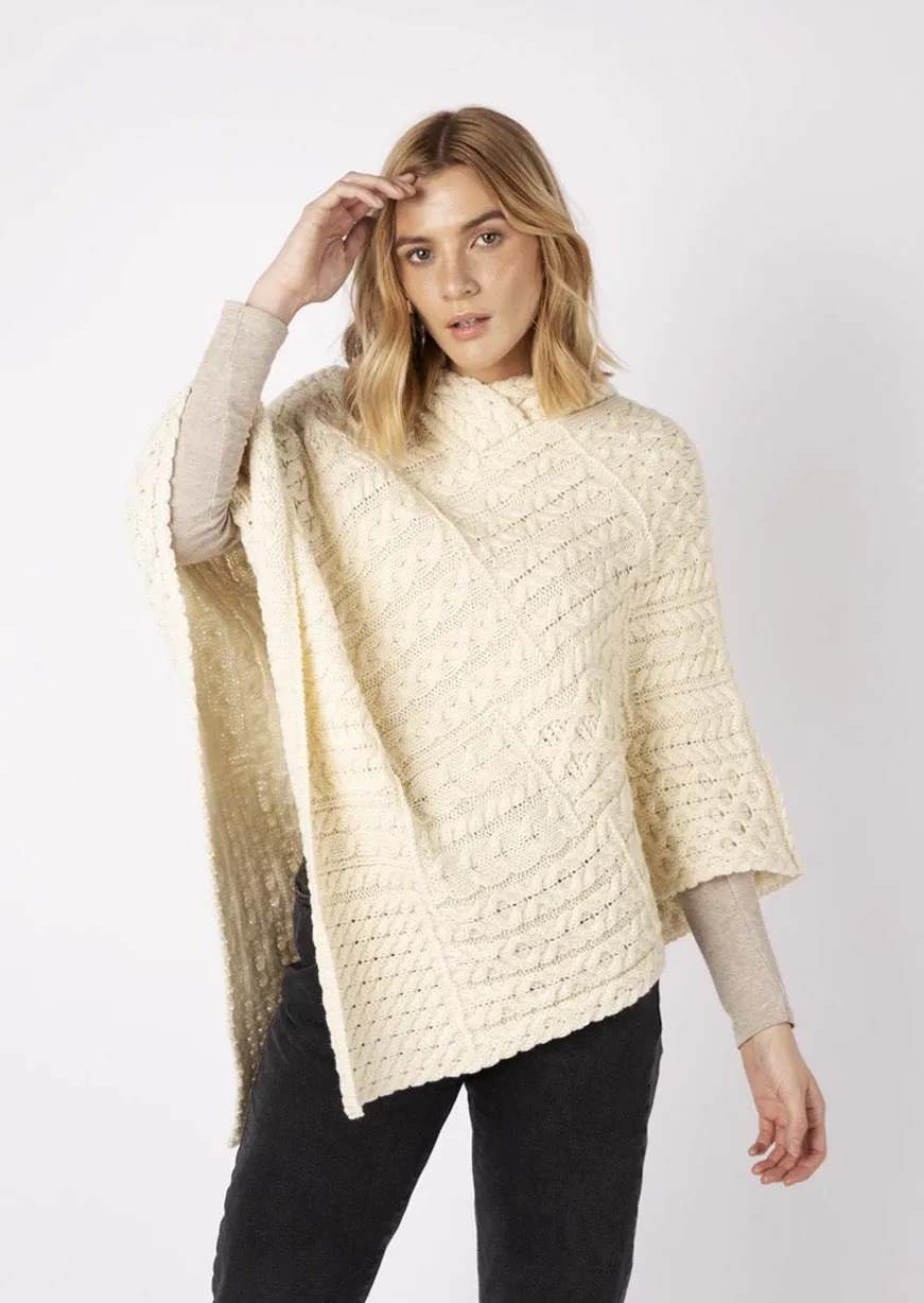 IrelandsEye Poncho | Natural