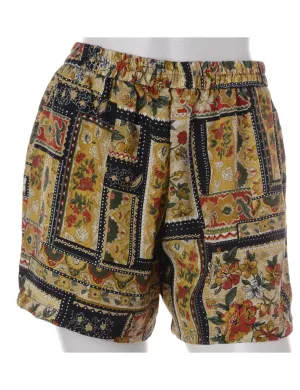 Label Floral Patterned Summer Shorts