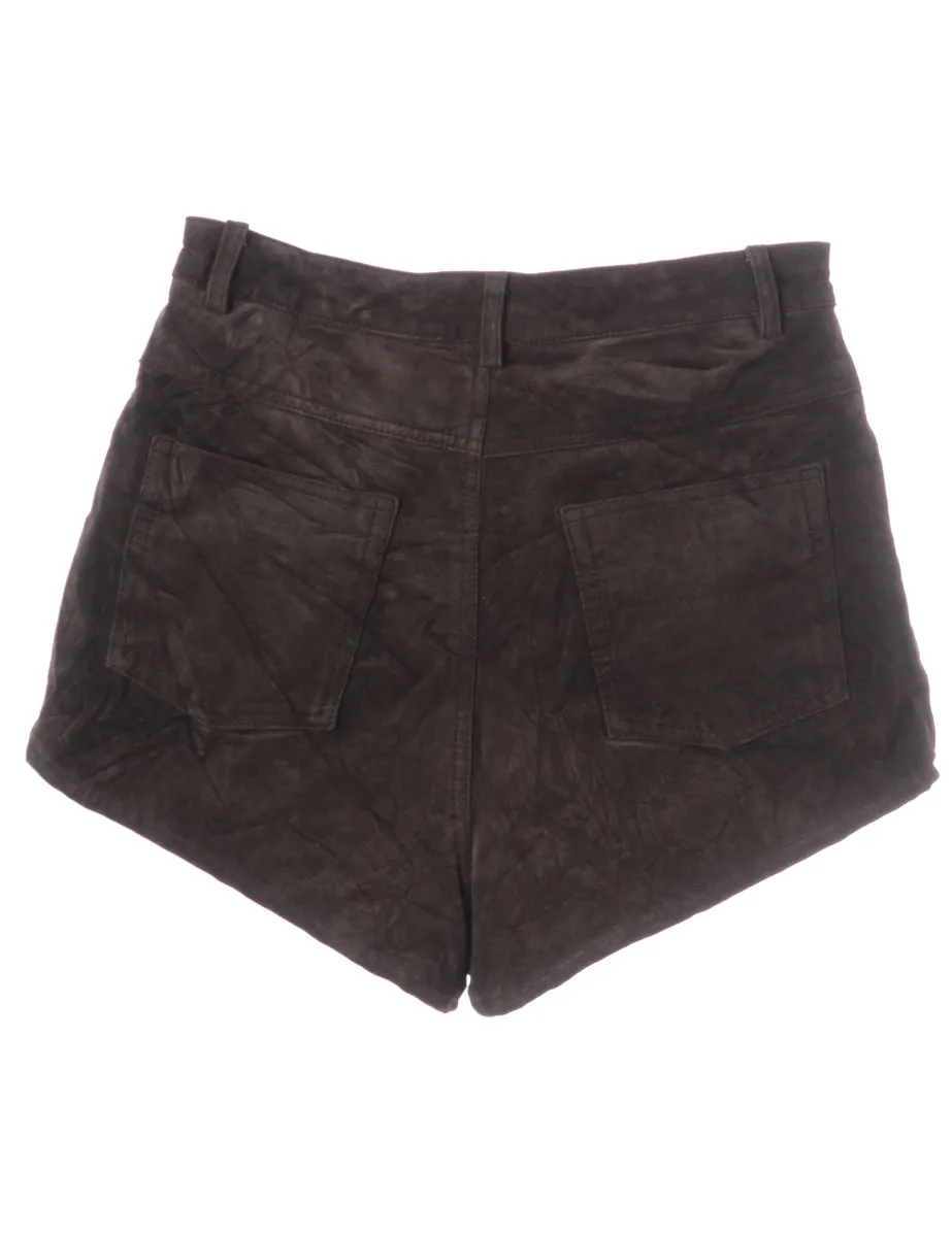 Label Naomi Suede Shorts