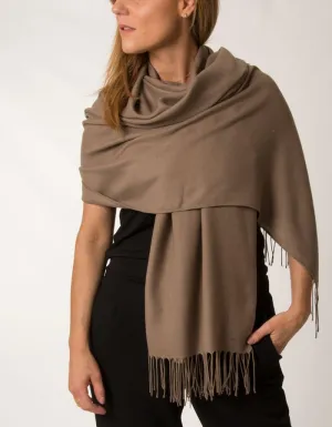 Light Brown Pashmina