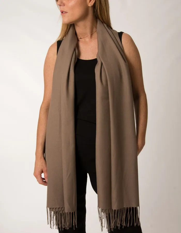 Light Brown Pashmina