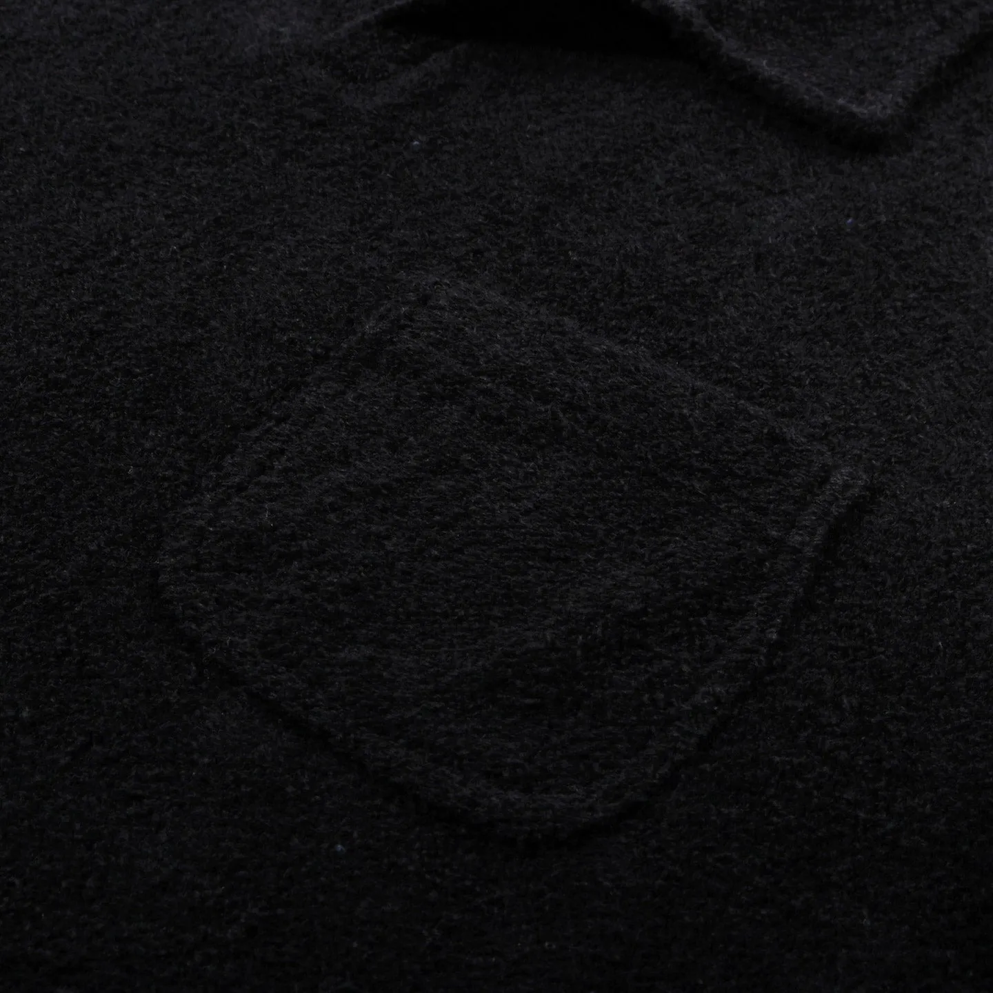 NEIGHBORHOOD PILE POLO BLACK