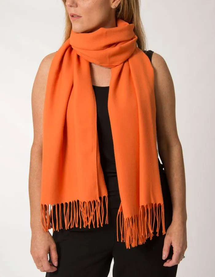 Orange Pashmina