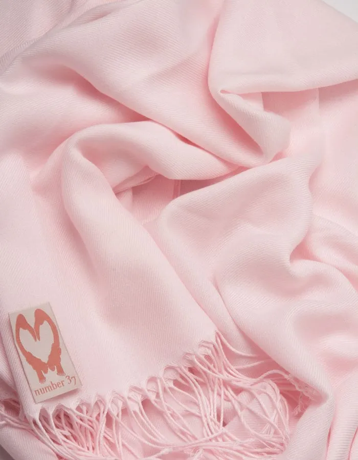 Pale Pink Pashmina