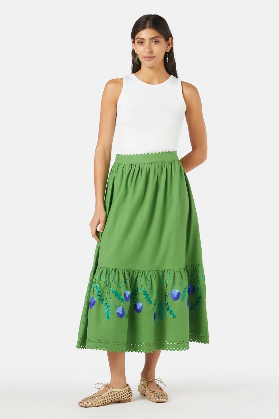 Peas Anglaise Skirt