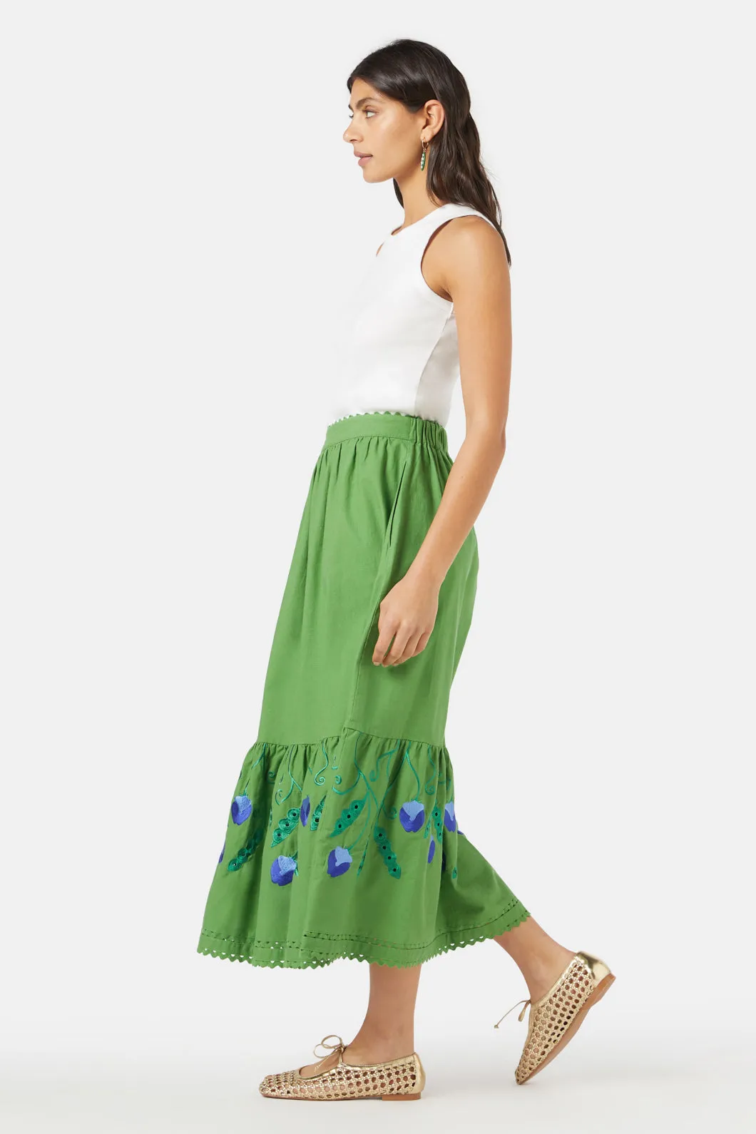 Peas Anglaise Skirt